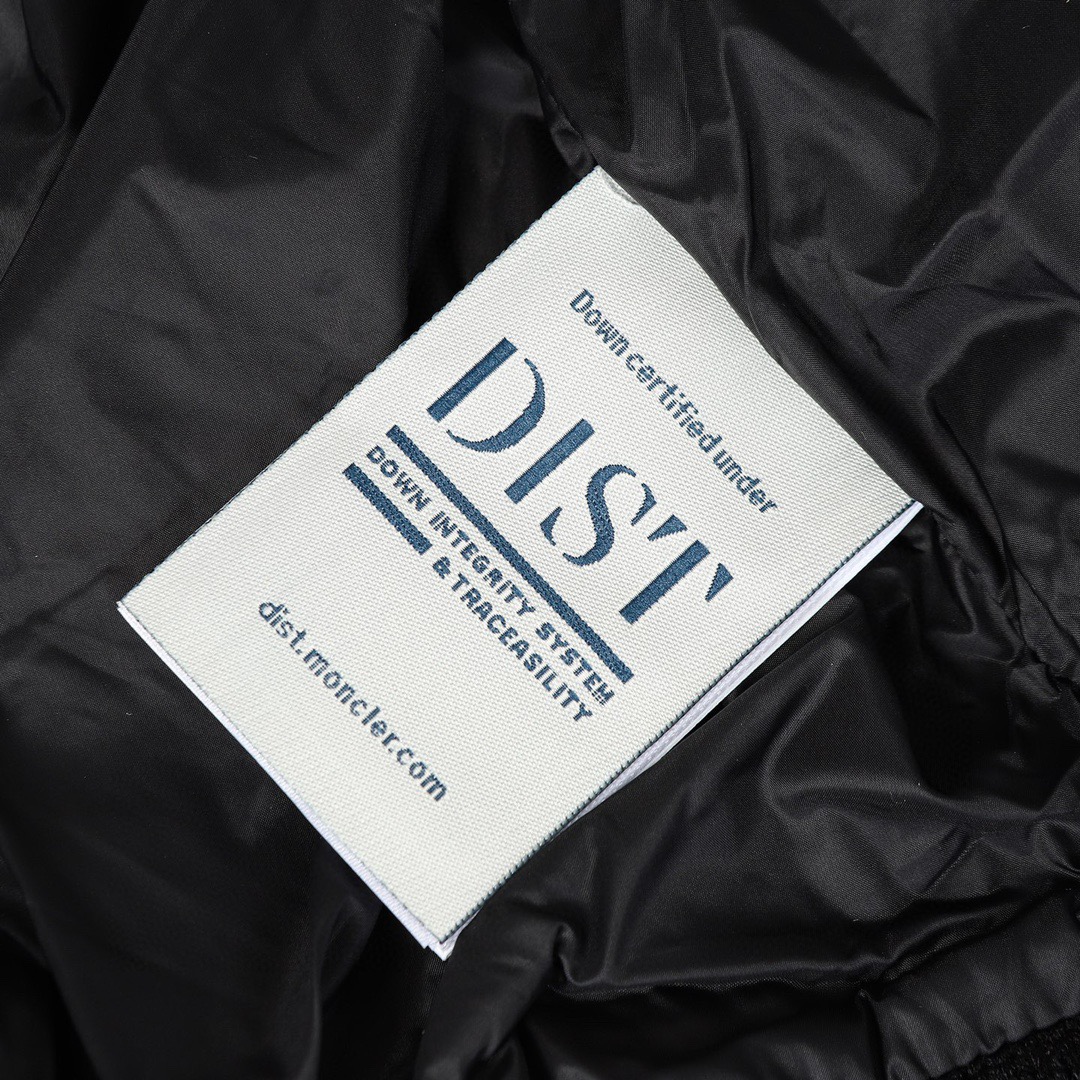 Moner蒙口羽绒服 - スタイリッシュな羊毛ニットダウンコート