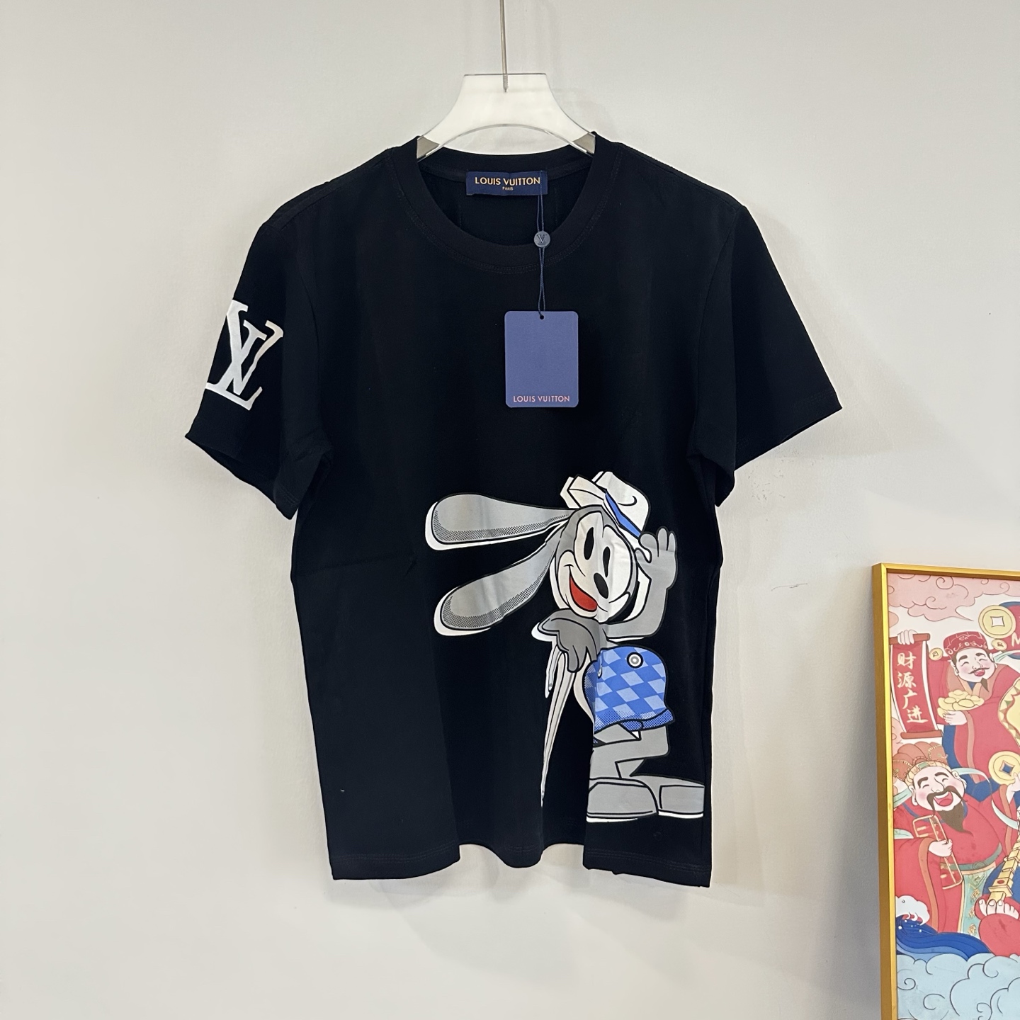 P70 Nuevo estilo de primavera y verano 💥 Salida explosiva ⭐ Camiseta Lv Louis Vuitton Mangas cortas Logotipo de Mickey…