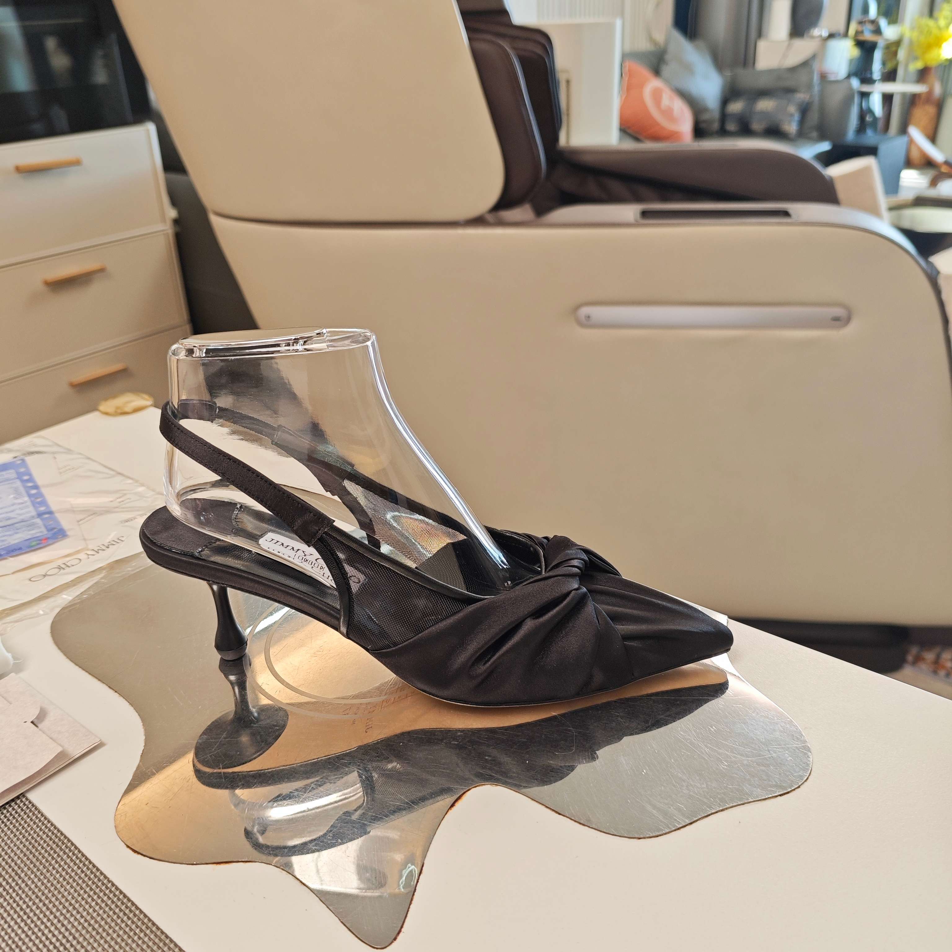 Jimmy Choo JlMMY CHOO周仰杰2026𝐬𝐬( 限量款3D蛇纹磁铁盒包装) ，低端勿比
