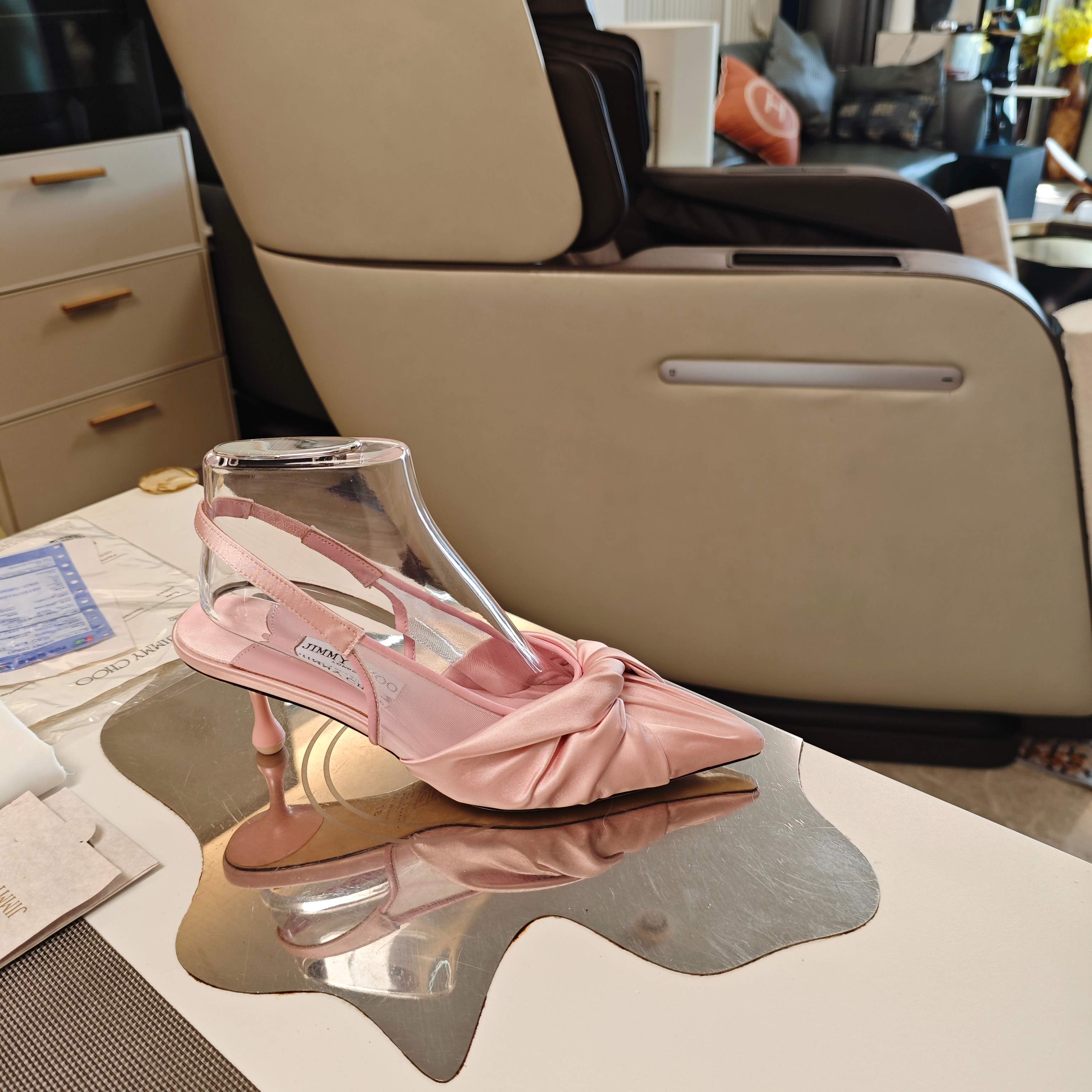 Jimmy Choo JlMMY CHOO周仰杰2026𝐬𝐬( 限量款3D蛇纹磁铁盒包装) ，低端勿比