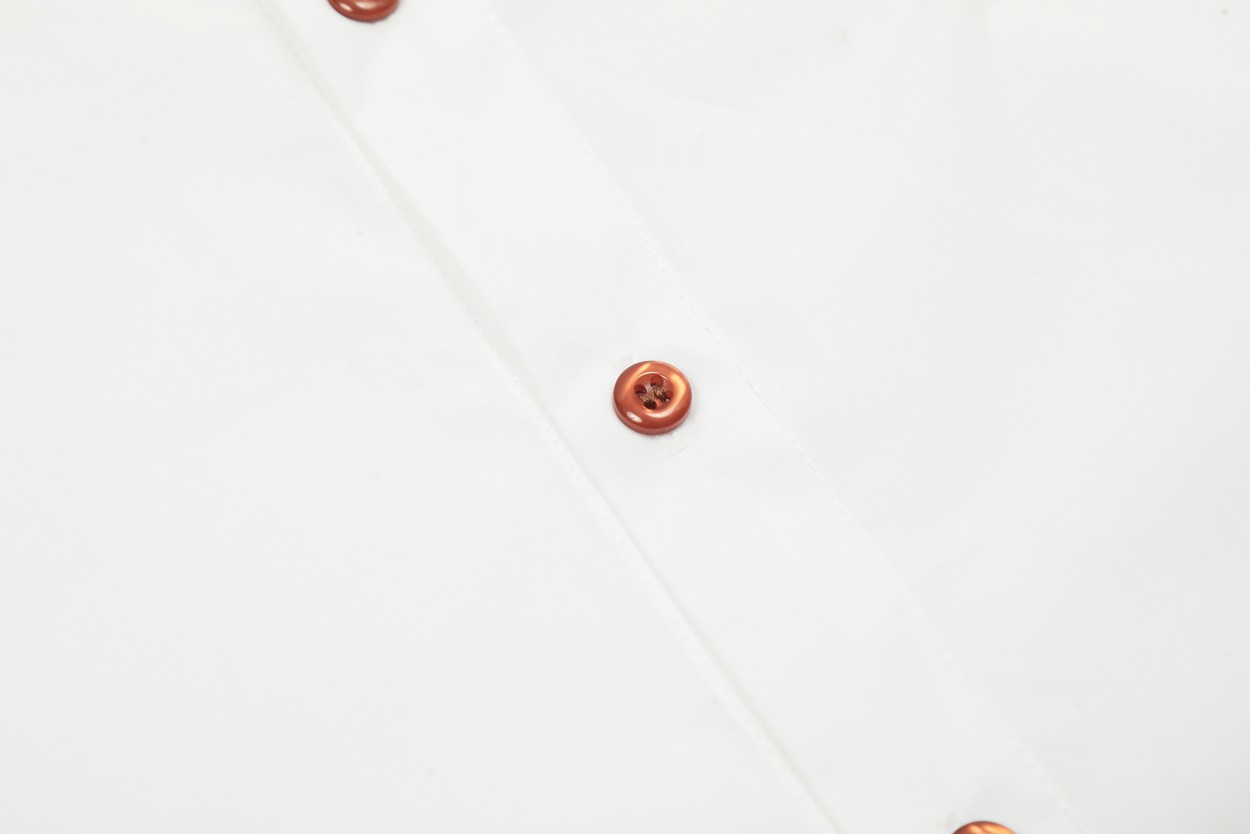 Vivienne Westwood Saturn Embroidered Shirt: QC VIVI15, White, S-L, Logo-Proof Paper Packaging - 图片 6