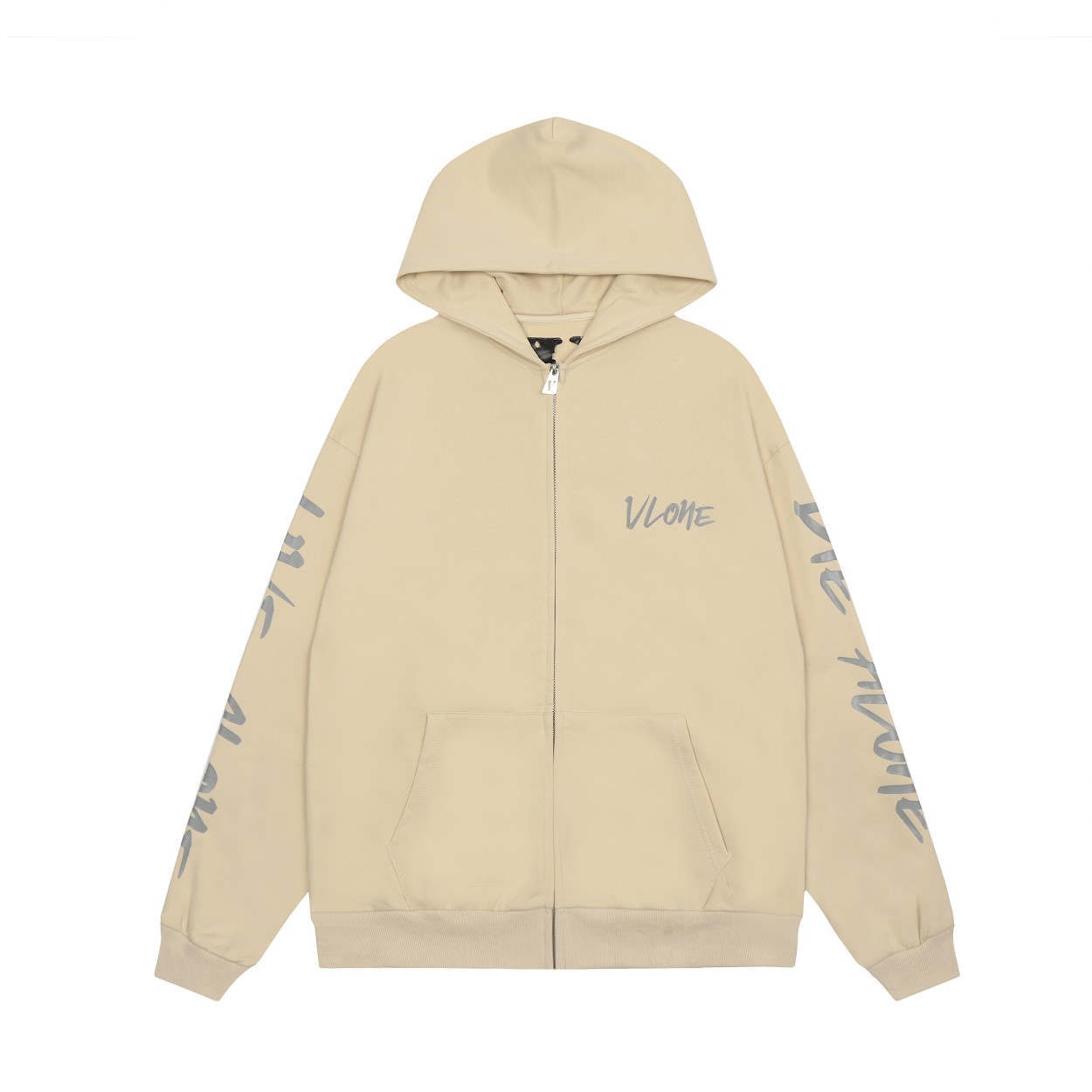 “VLONE High-Quality 3M Letter Coats: 380g Cotton Fabric, Symmetrical Design” - 图片 3