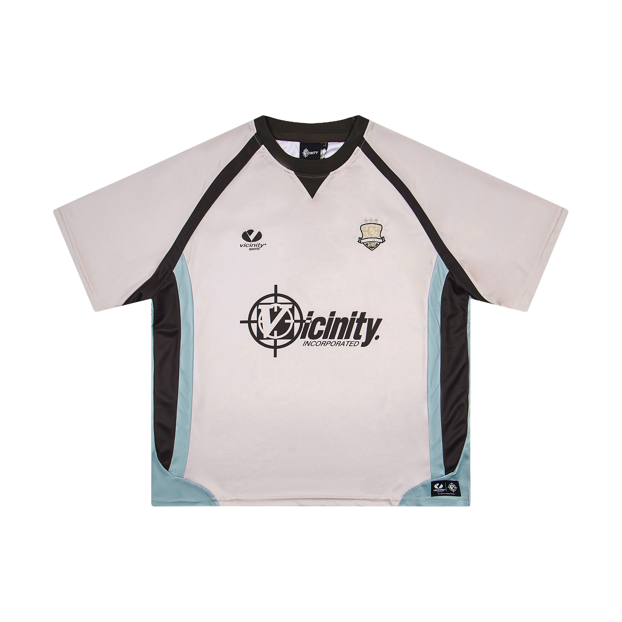 Y01
P55 VICINITY街头潮牌插肩袖球衣 LOGO印花定制螺纹 整件绣花和印花设计 非常耗时耗力 全网独家款
尺码：S-XL
颜色：灰色 白色 绿色

​