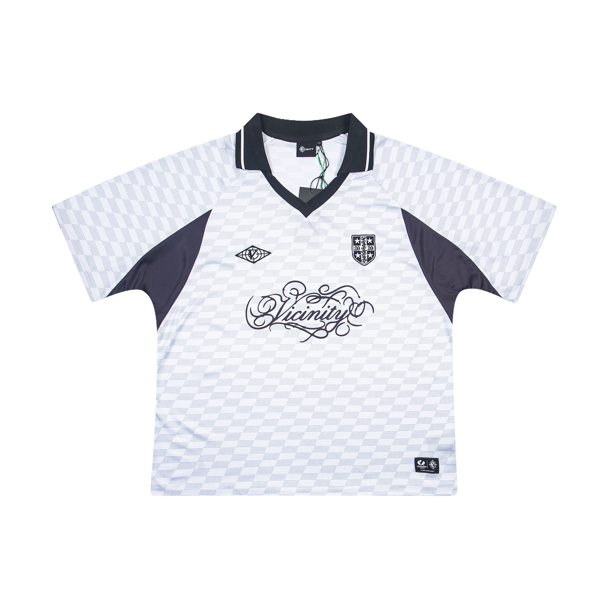 Y03
P55 VICINITY街头潮牌插肩袖球衣 LOGO印花定制螺纹 整件绣花和印花设计 非常耗时耗力 全网独家款
尺码：S-XL
颜色：黑色 白色

​