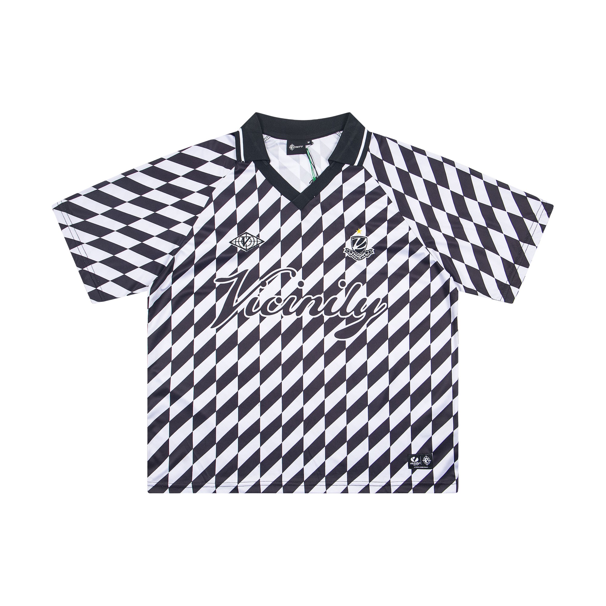 Y09
P55 VICINITY街头潮牌插肩袖球衣 LOGO印花定制螺纹 整件绣花和印花设计 非常耗时耗力 全网独家款
尺码：S-XL
颜色：图片色

​