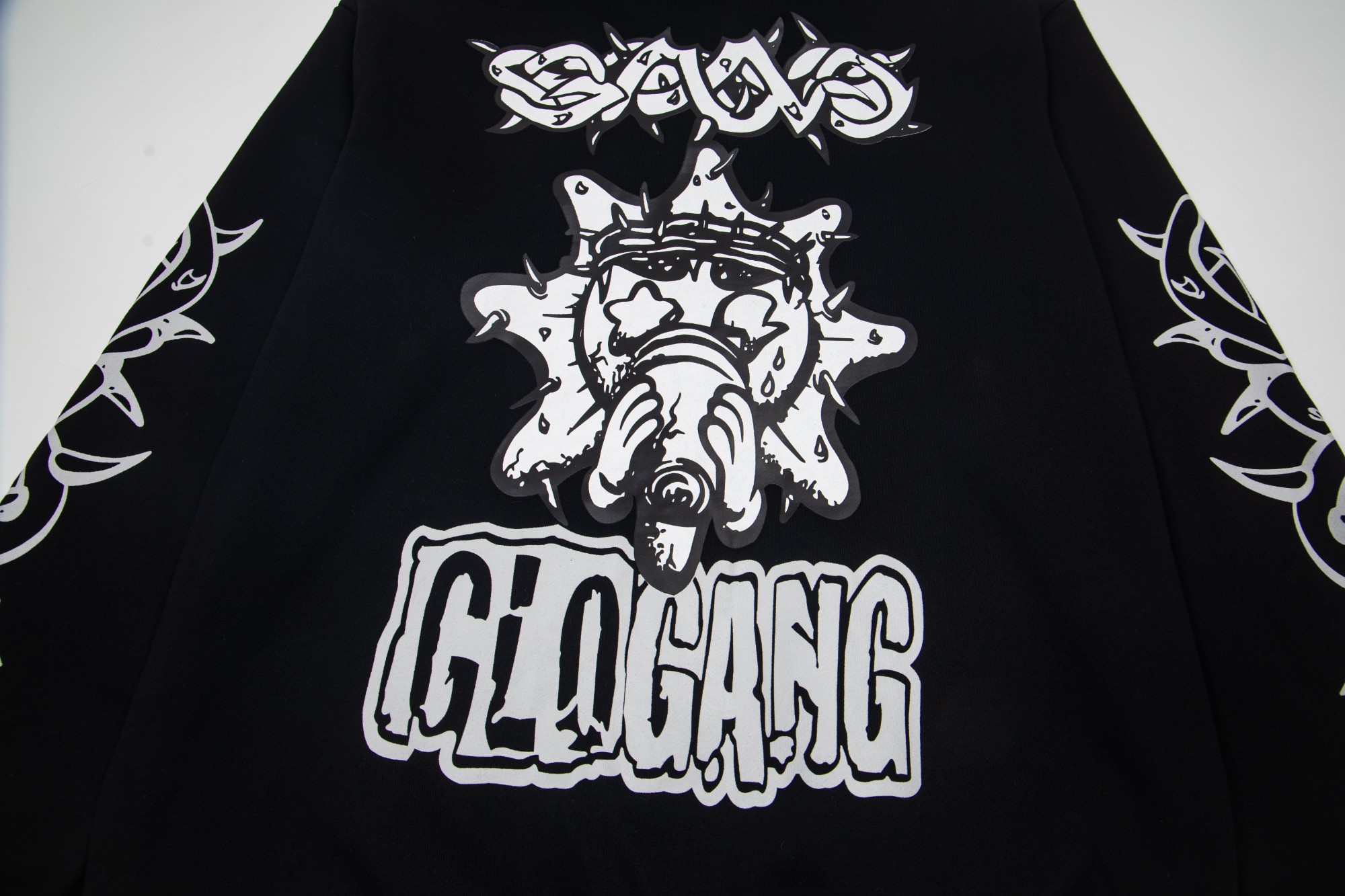 GL14
P125 Glo Gang美潮高品质380g纯棉双拉链连帽卫衣 
尺码：M-XXL 
颜色：黑色

​