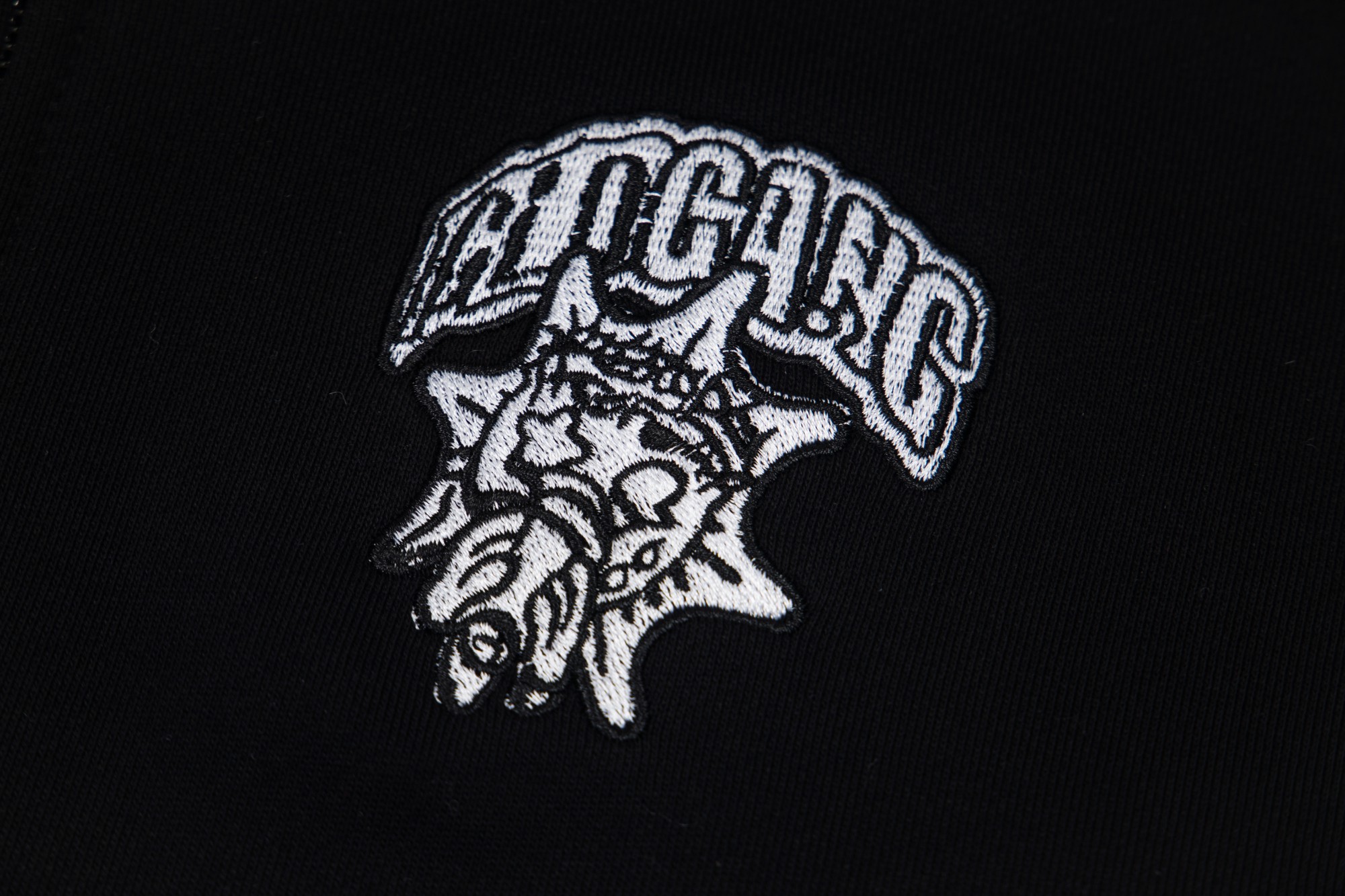 GL14
P125 Glo Gang美潮高品质380g纯棉双拉链连帽卫衣 
尺码：M-XXL 
颜色：黑色

​