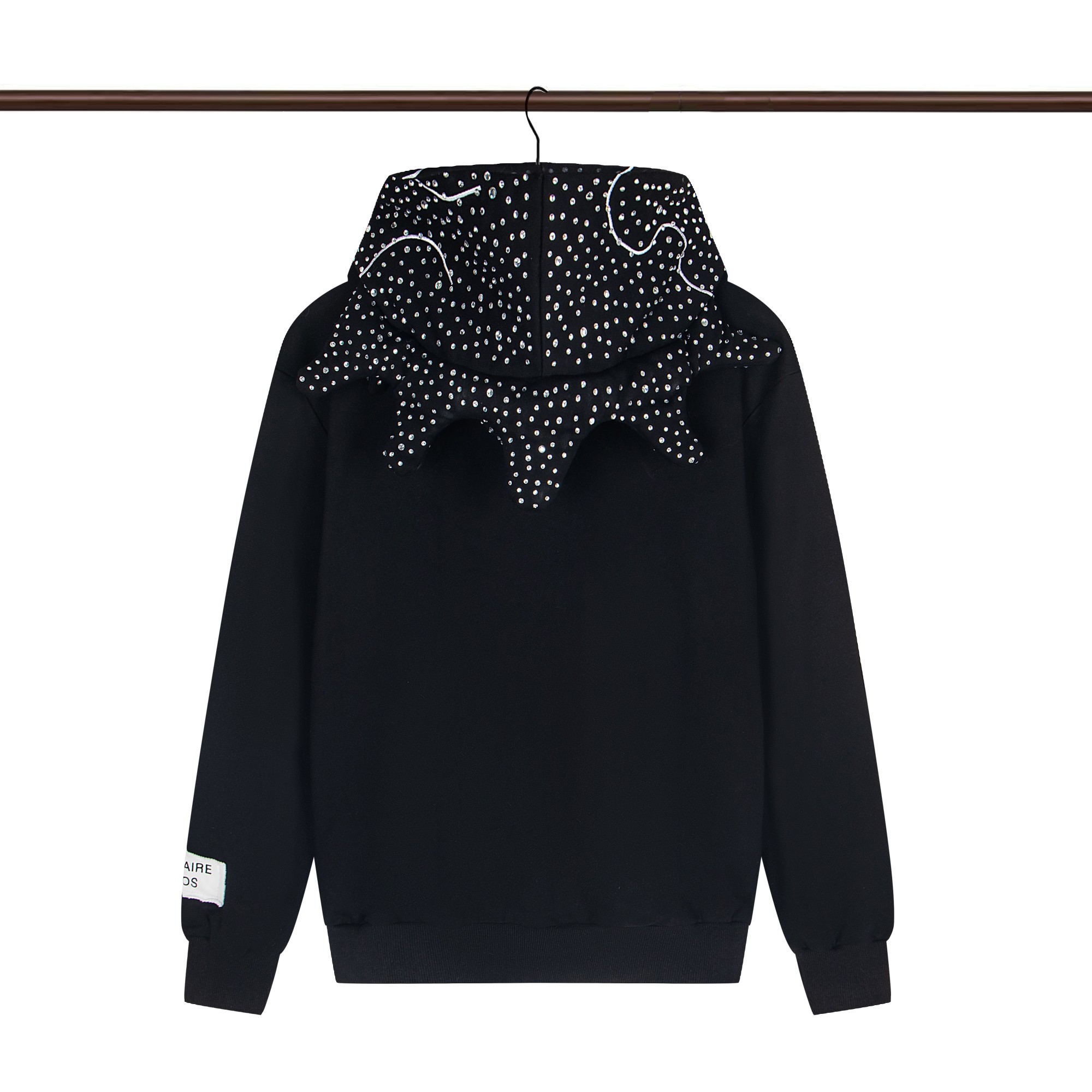 GL11
P125 Glo Gang美潮高品质380g纯棉双拉链连帽卫衣 
尺码：M-XXL 
颜色：黑色

​