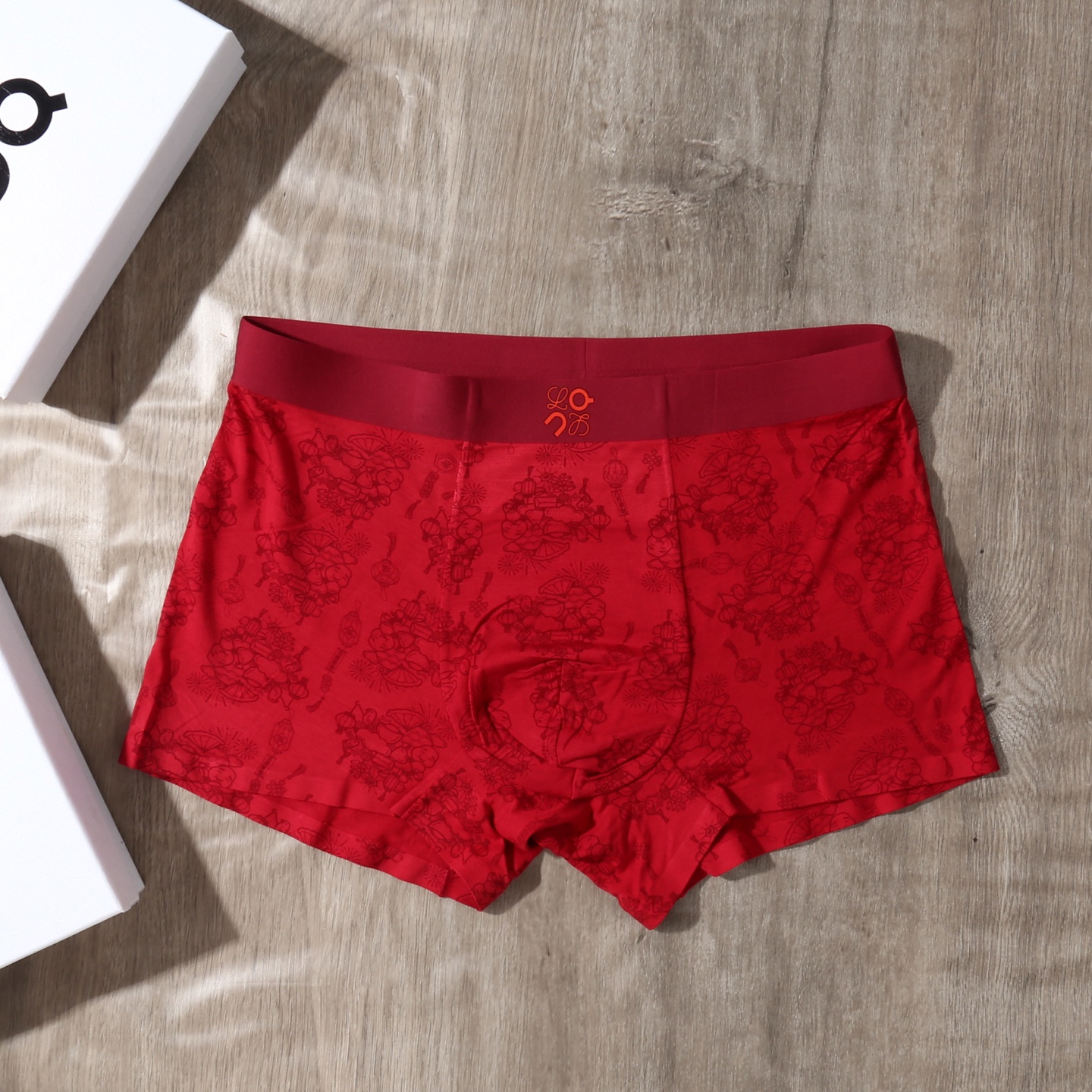 新品！（本命鸿运红裤）On昂跑Cloudtilt！原单品质！潮流奢品 ！轻薄透气设计，精品盒装男士内裤！