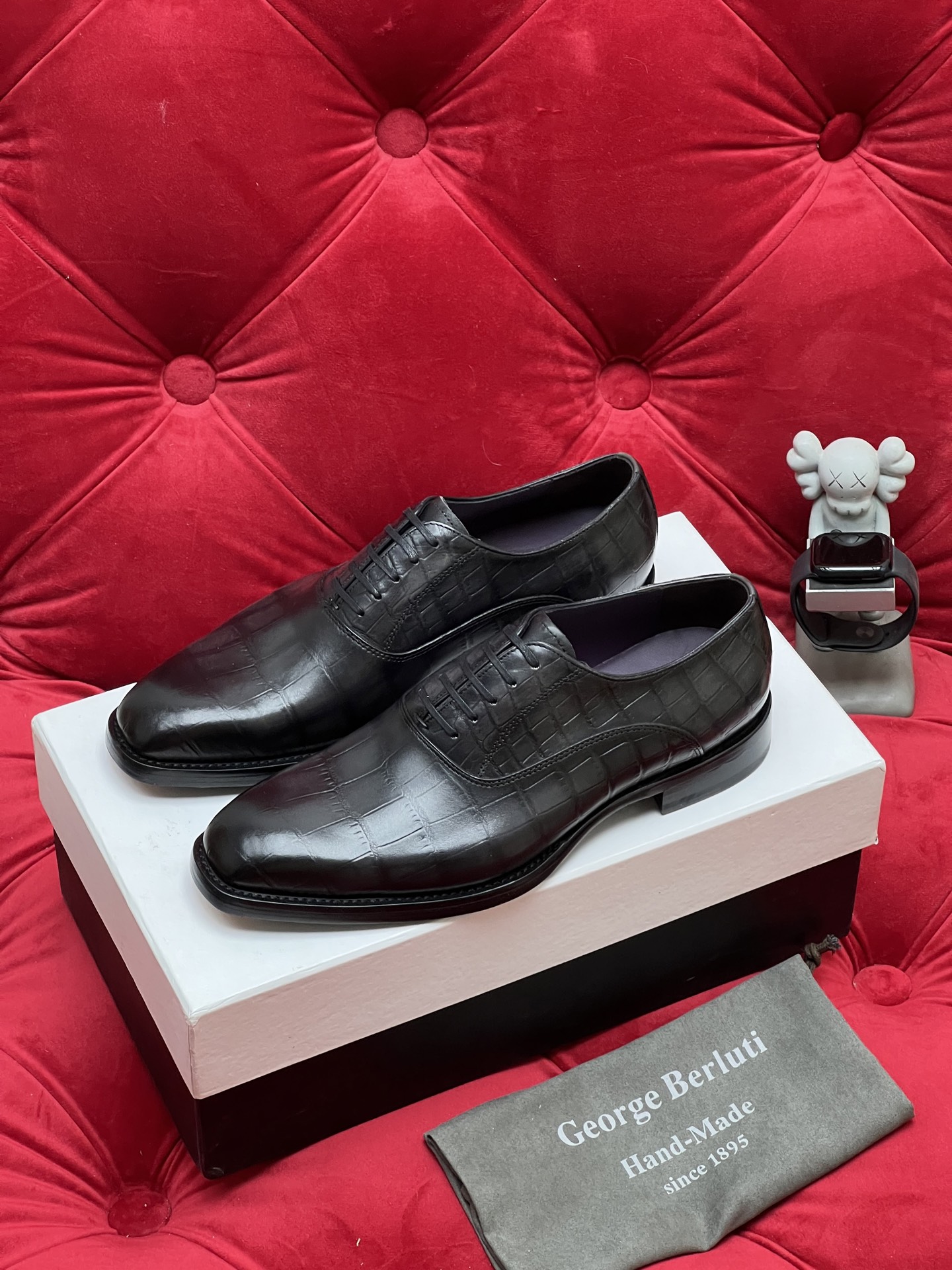 Berluti Men's Leather Dress Shoes - Italian Calfskin, Genuine Leather Sole 5 i1755235254059 9884 0 3