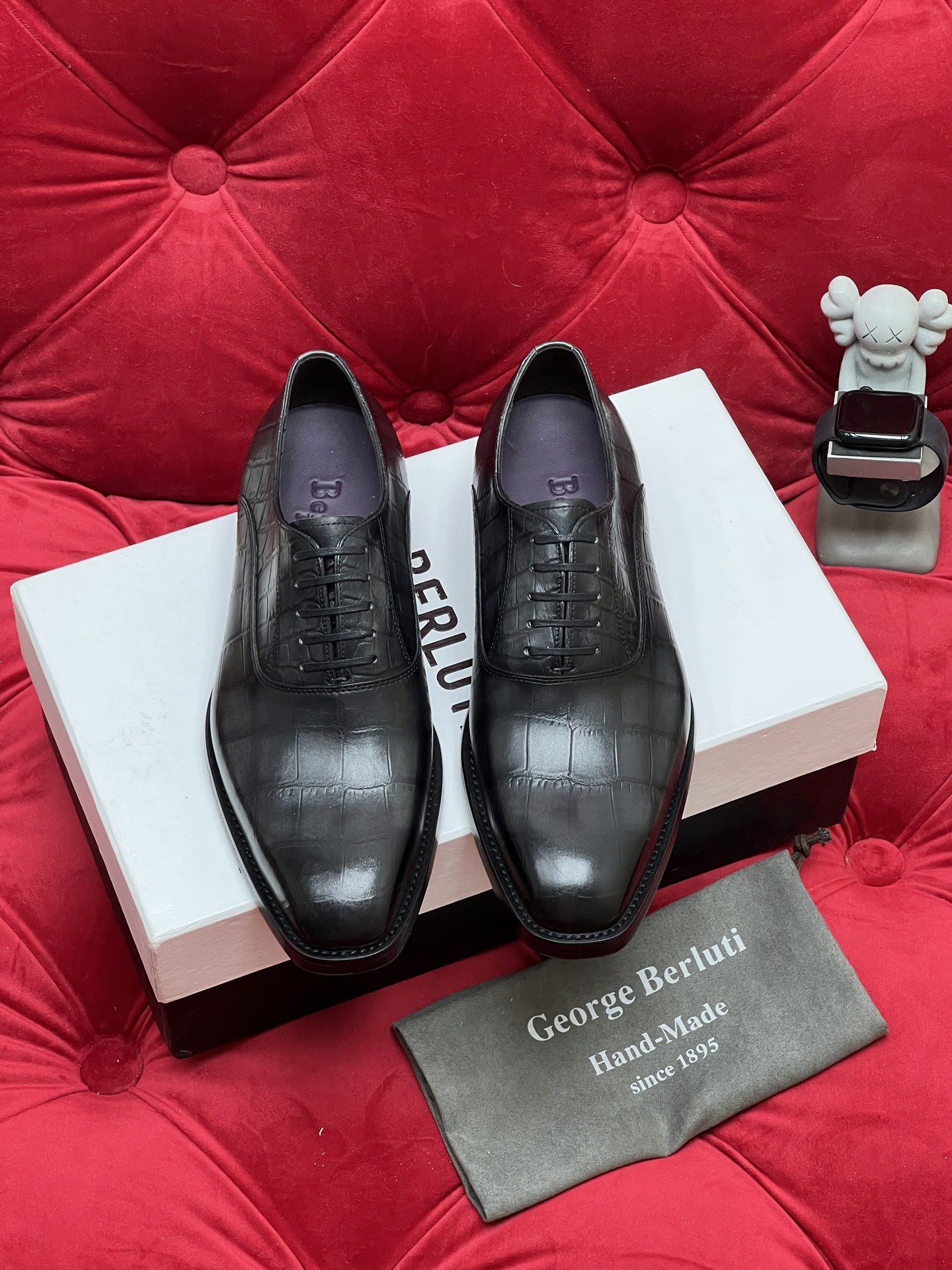 Berluti Men's Leather Dress Shoes - Italian Calfskin, Genuine Leather Sole 3 i1755235254087 4938 0 1