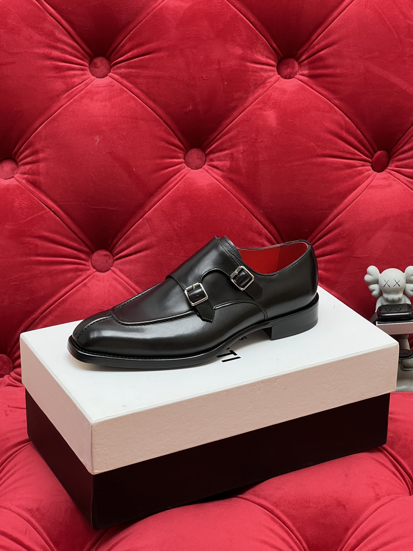 Berluti Heren Monk Strap Schoenen - Premium Leer, Tijdloze Elegantie