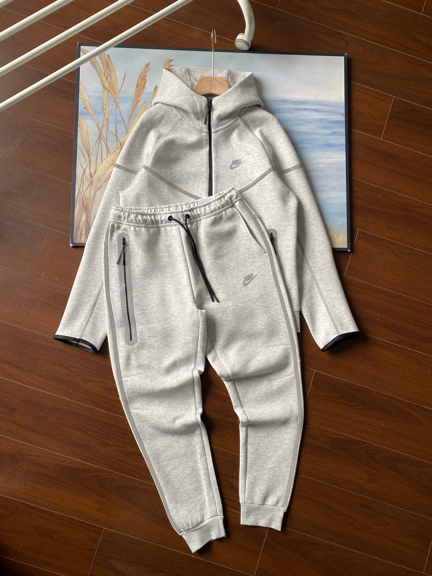 Nike Reflective Tracksuit: Hoodie, Sweatpants - Cotton Blend, Style & Comfort 3 a1741347270904 7317