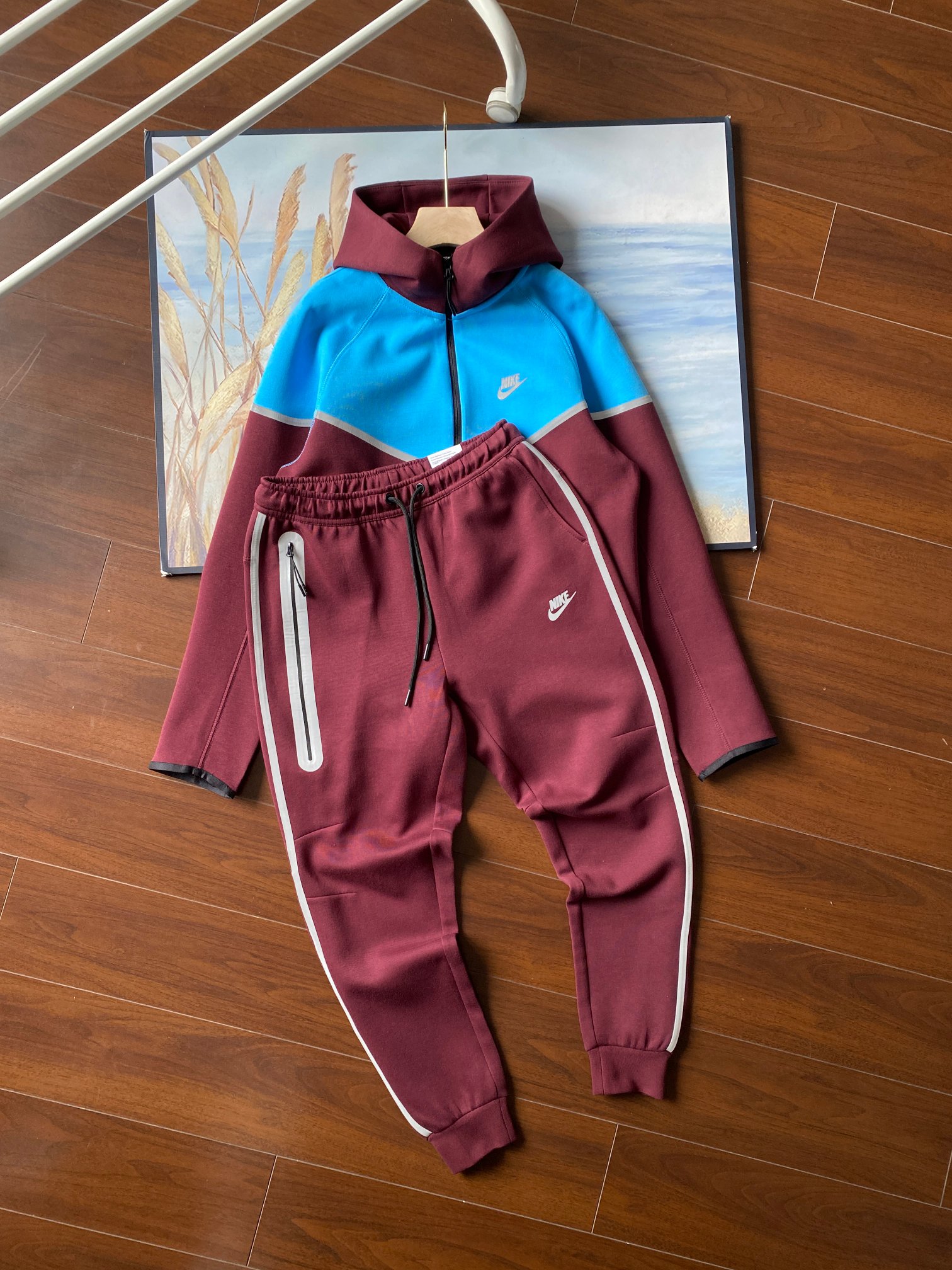Nike Reflective Tracksuit: Hoodie, Sweatpants - Cotton Blend, Style & Comfort 4 a1741347270930 7165