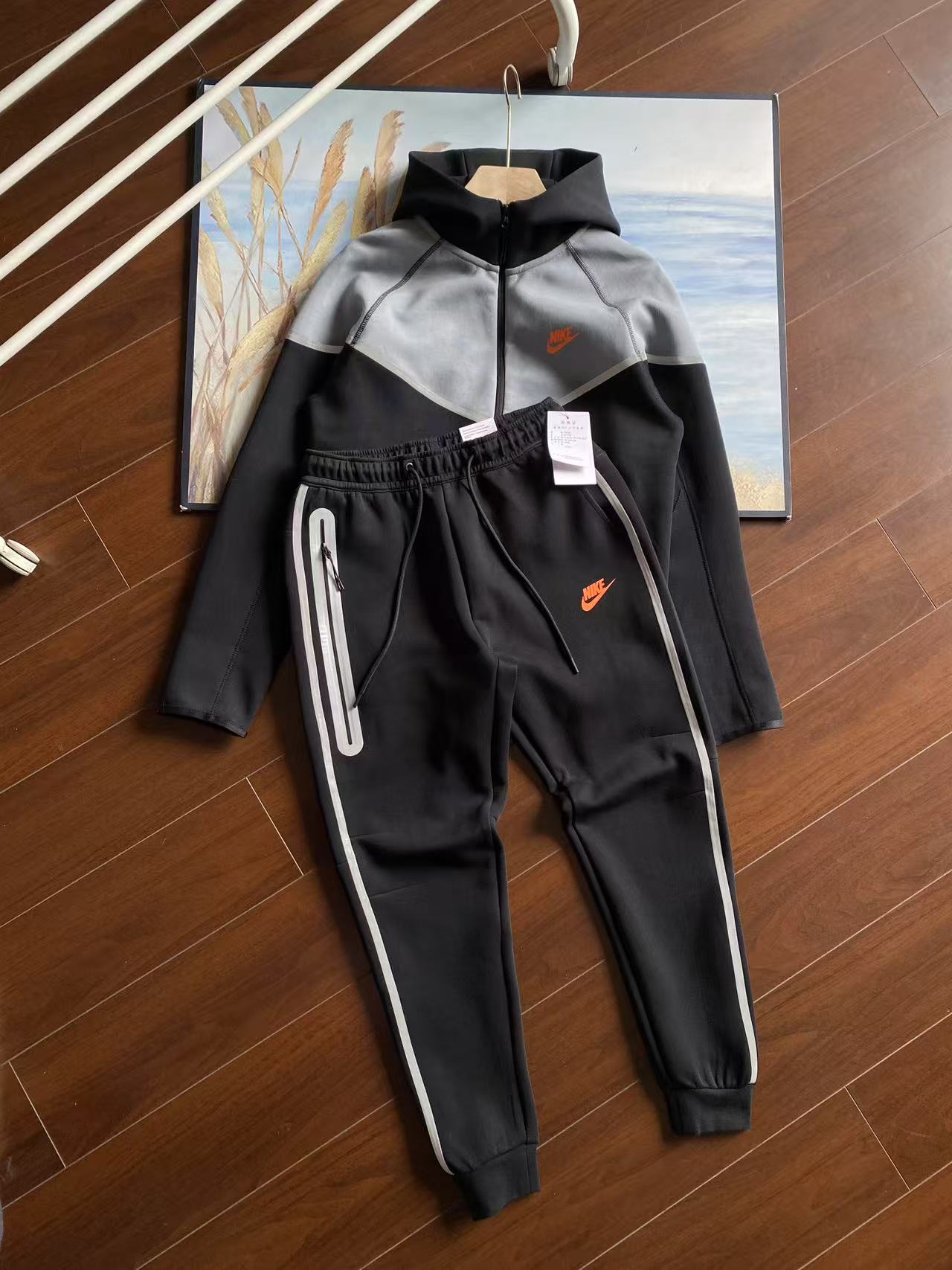 Nike Reflective Tracksuit: Hoodie, Sweatpants - Cotton Blend, Style & Comfort 6 a1742736585686 4756