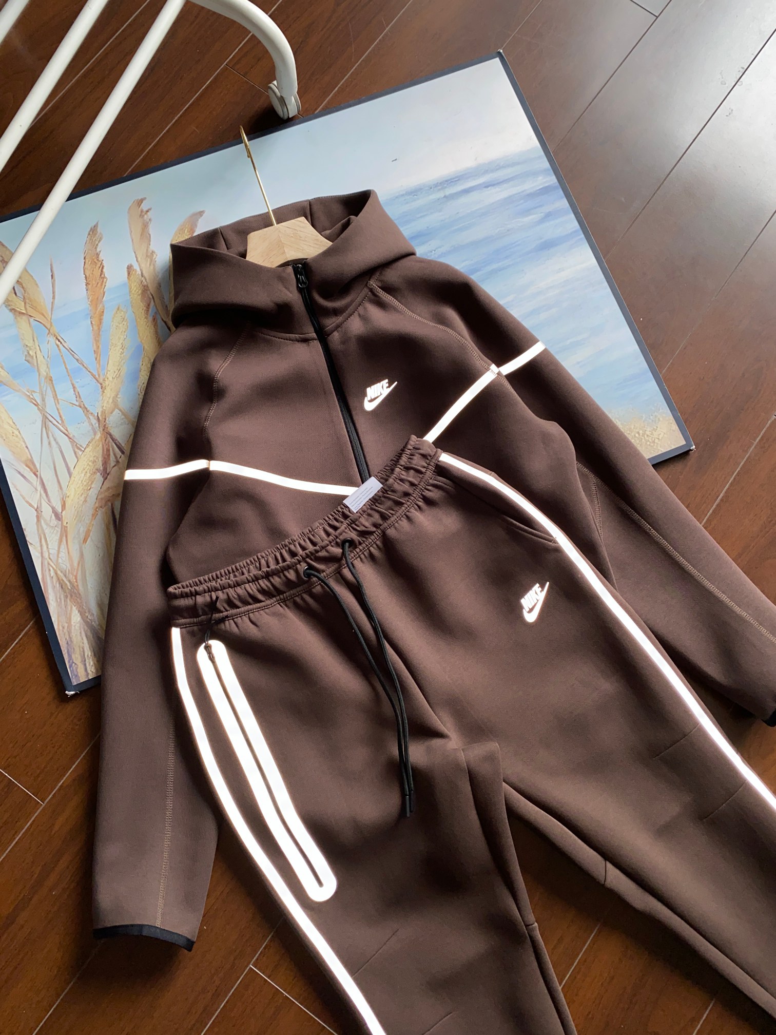 Nike Reflective Tracksuit: Hoodie, Sweatpants - Cotton Blend, Style & Comfort 5 a1742736585916 4115