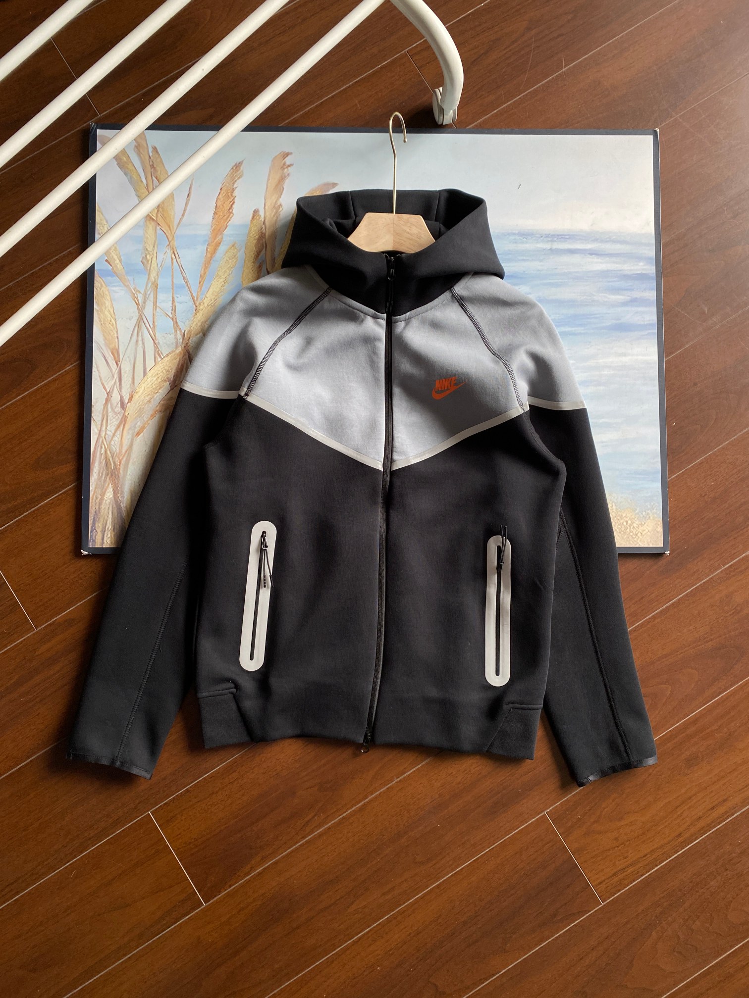 Nike Reflective Tracksuit: Hoodie, Sweatpants - Cotton Blend, Style & Comfort 9 a1742736647697 0826