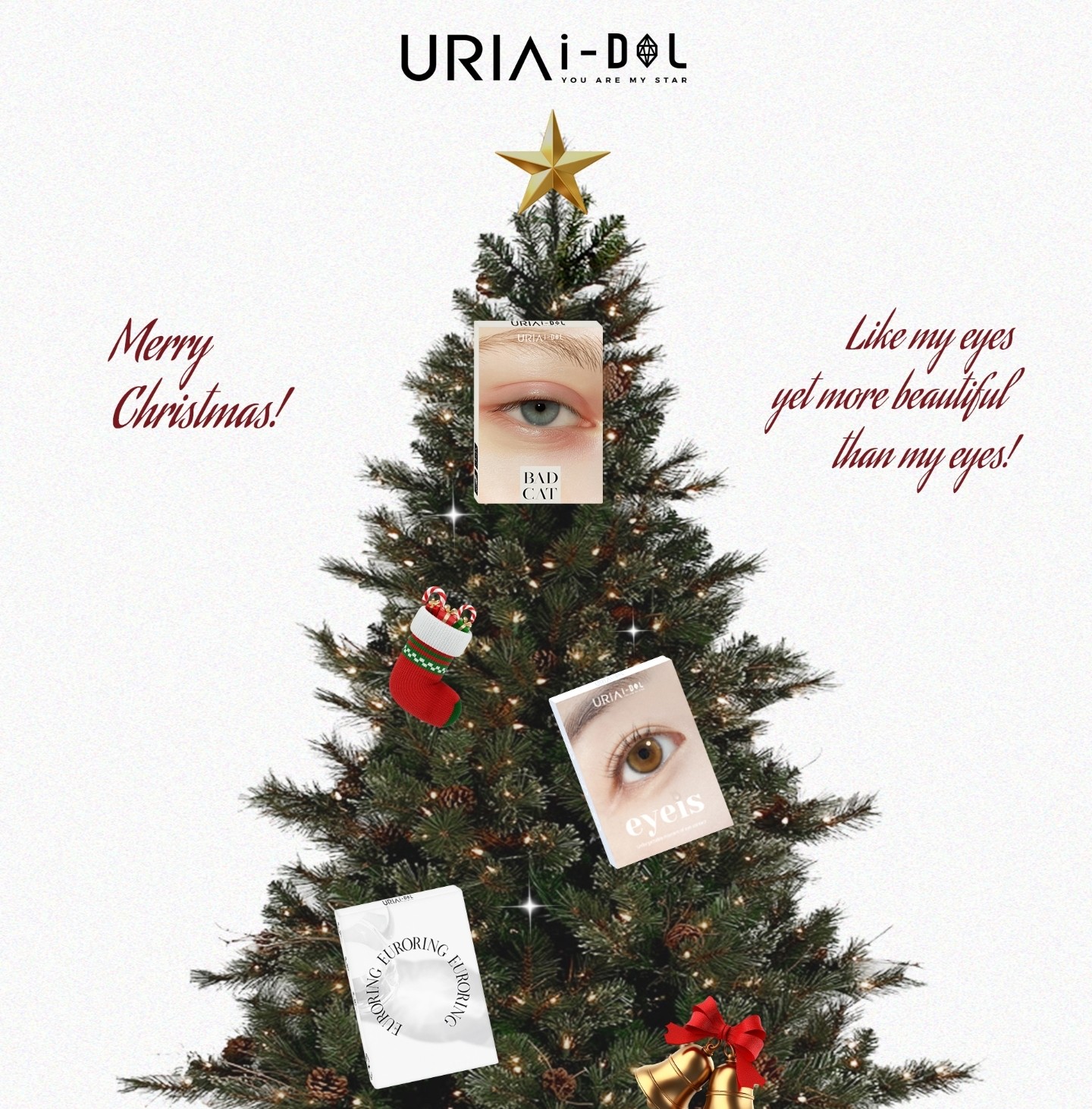 【日/半年/年抛】URIA&IDOL美瞳 – 轻薄舒适持续在线 双旦礼遇季