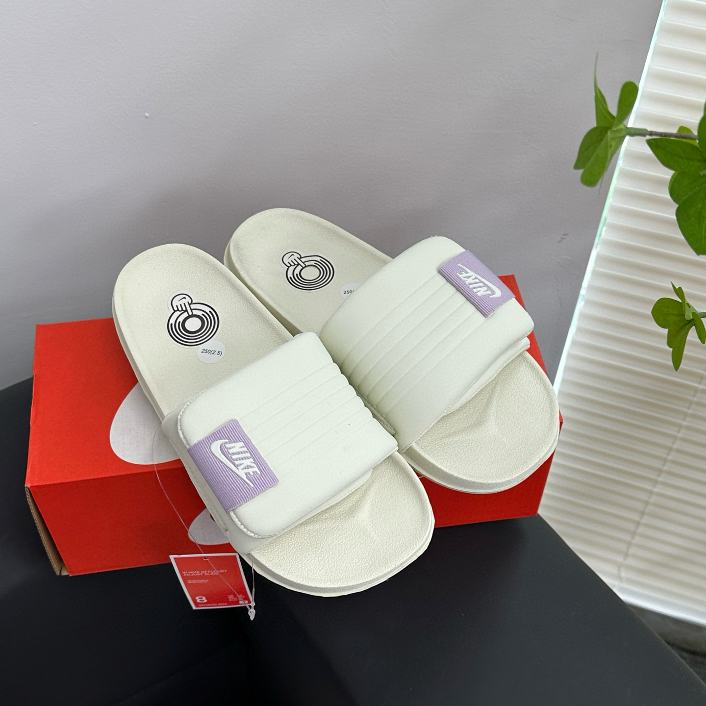 Nike Bread Slippers Adjustable Summer Slides Comfortable Foam Footbed 6 i1747315983606 4096 0 5