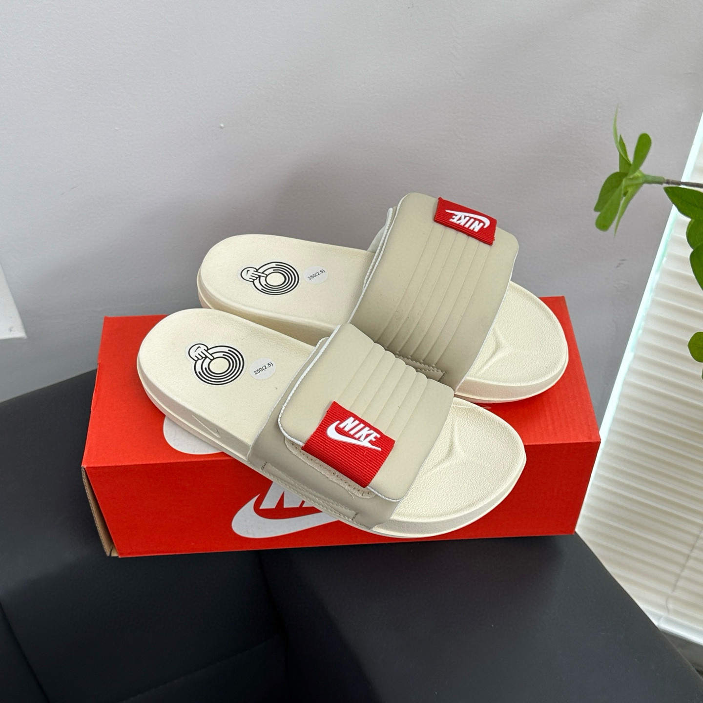 Nike Bread Slippers Adjustable Summer Slides Comfortable Foam Footbed 1 i1747315983606 8634 0 0