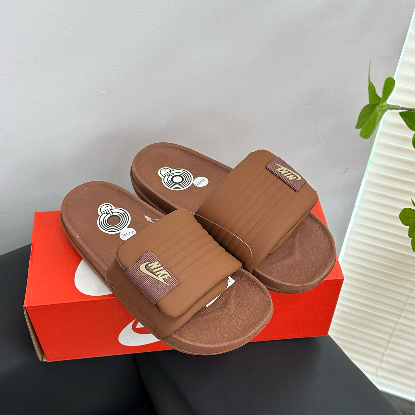 Nike Bread Slippers Adjustable Summer Slides Comfortable Foam Footbed 2 i1747315983606 8714 0 1