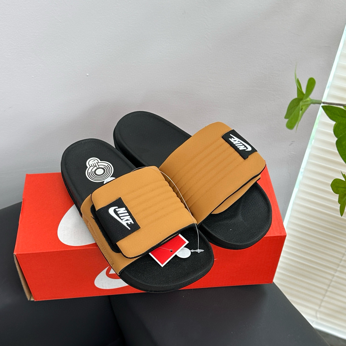 Nike Bread Slippers Adjustable Summer Slides Comfortable Foam Footbed 9 i1747315984378 574 0 8
