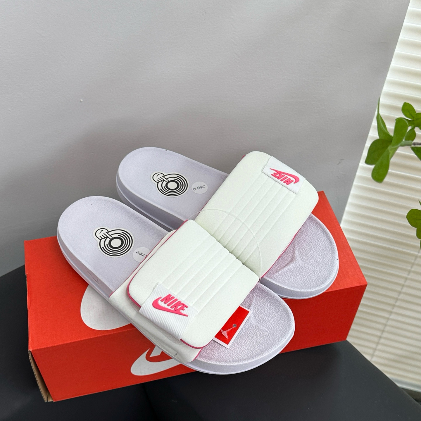 Nike Bread Slippers Adjustable Summer Slides - Soft, Comfortable, Sizes 36-45 7 i1747316003533 4638 0 6