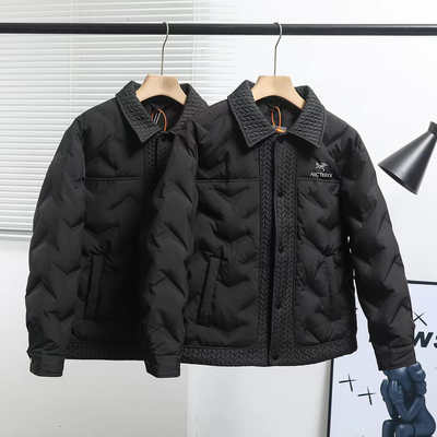 Arc’teryx Clothing Coats & Jackets Down Jacket Shirts & Blouses Black Printing Unisex Winter Collection
