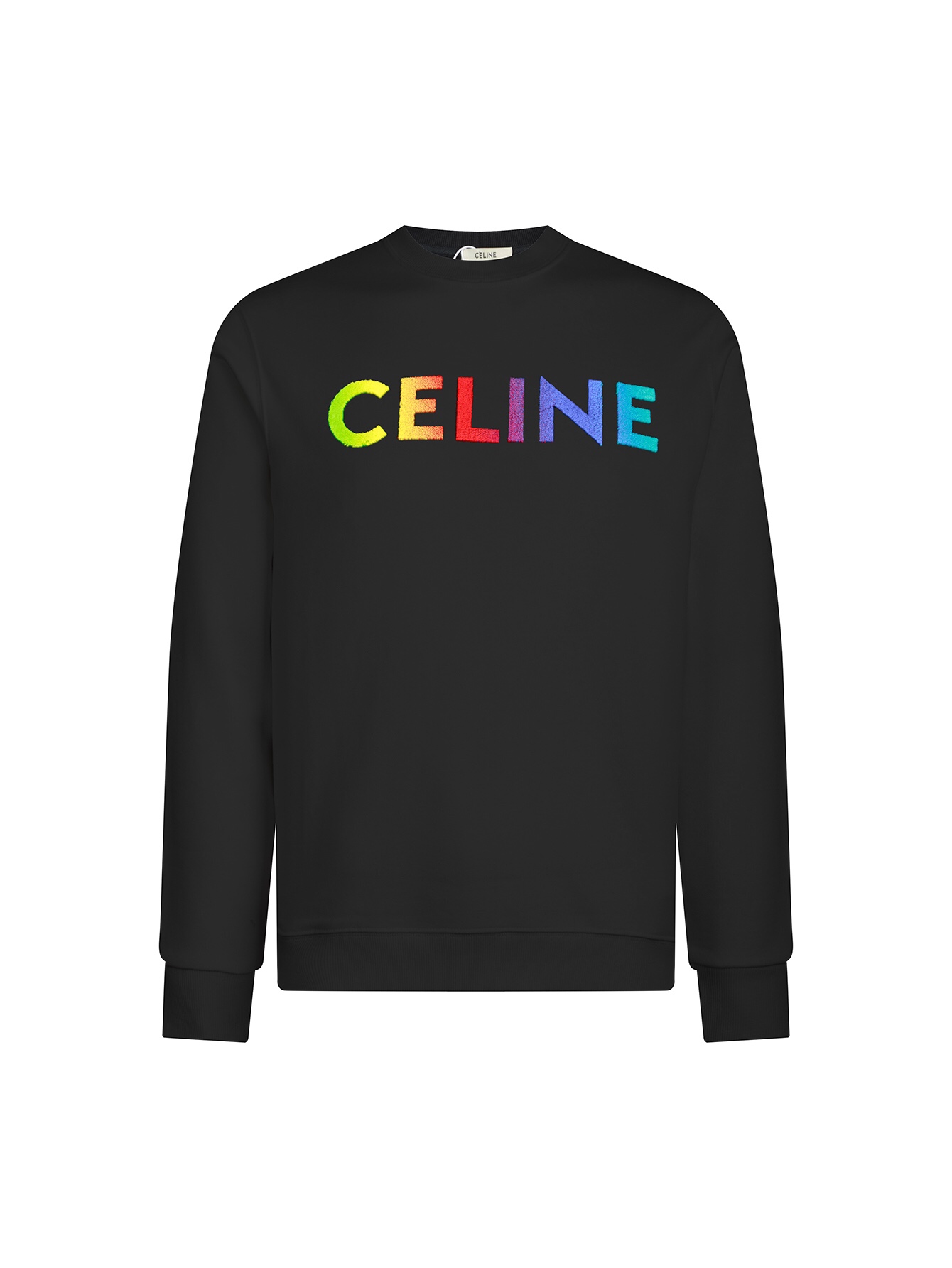 Celine Ropa Sudaderas Negro Blanco Universal para hombres y mujeres