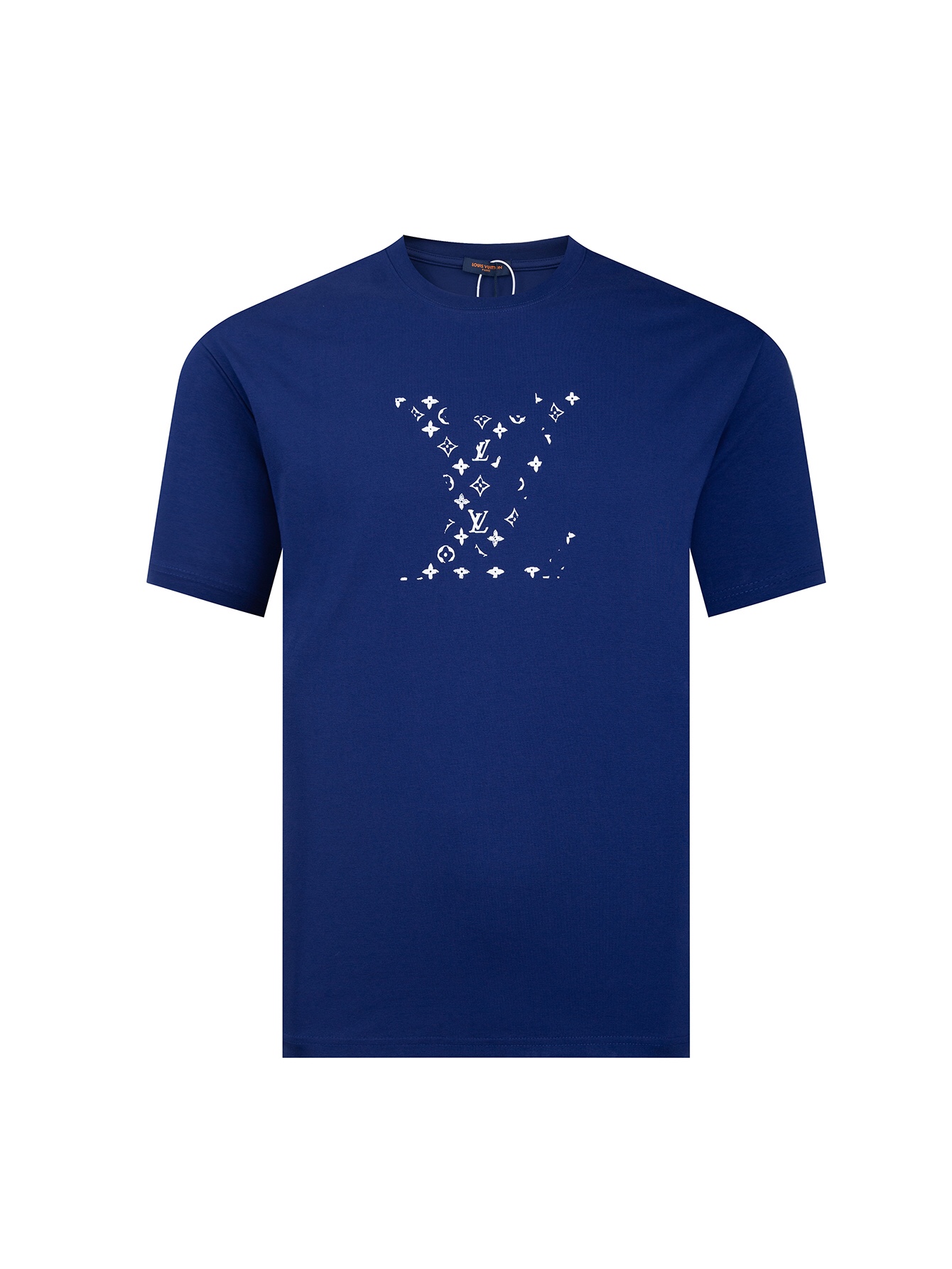 Louis Vuitton Good
 Clothing T-Shirt Black Blue Printing Unisex Short Sleeve
