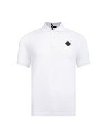 Moncler Clothing Polo Black Grey White Printing