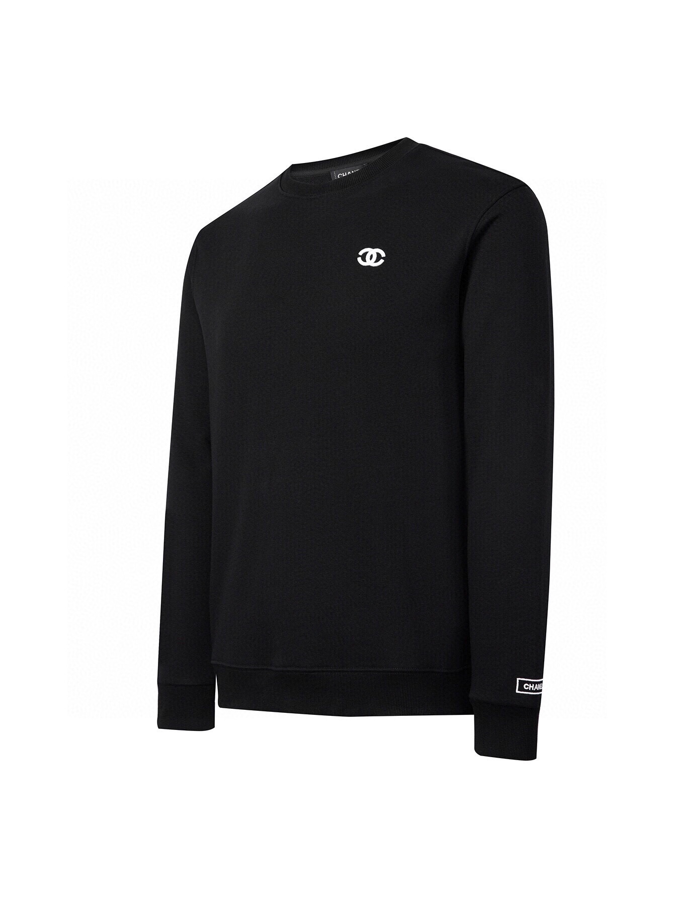 Chanel’s CJCR (ZP Version) Unisex Embroidered Collar Coat in Black and White. Sizes SM, L, XL. - 图片 2