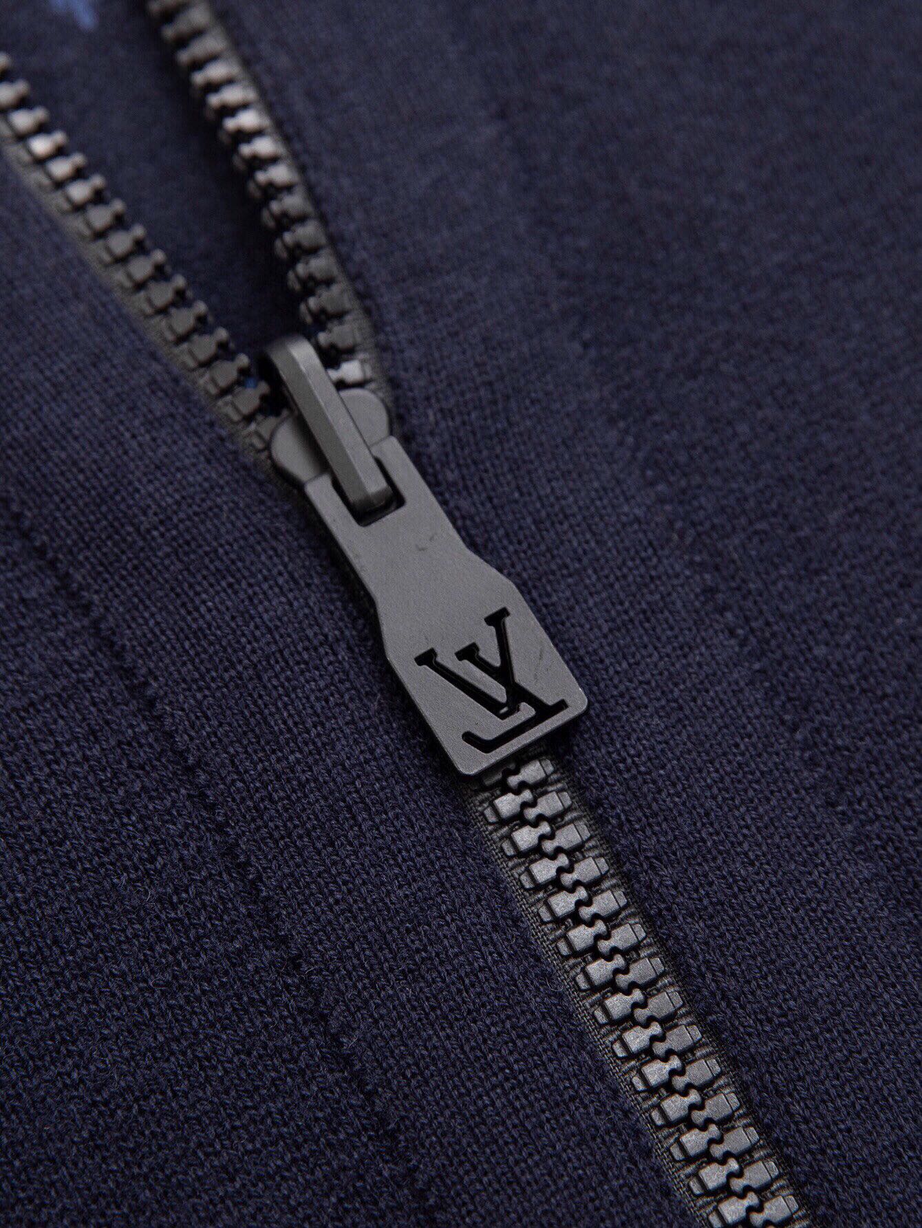 Louis Vuitton CJCR ZP Version Wool Jacket in Bo Blue, Sizes SM, L, XL. - 图片 7