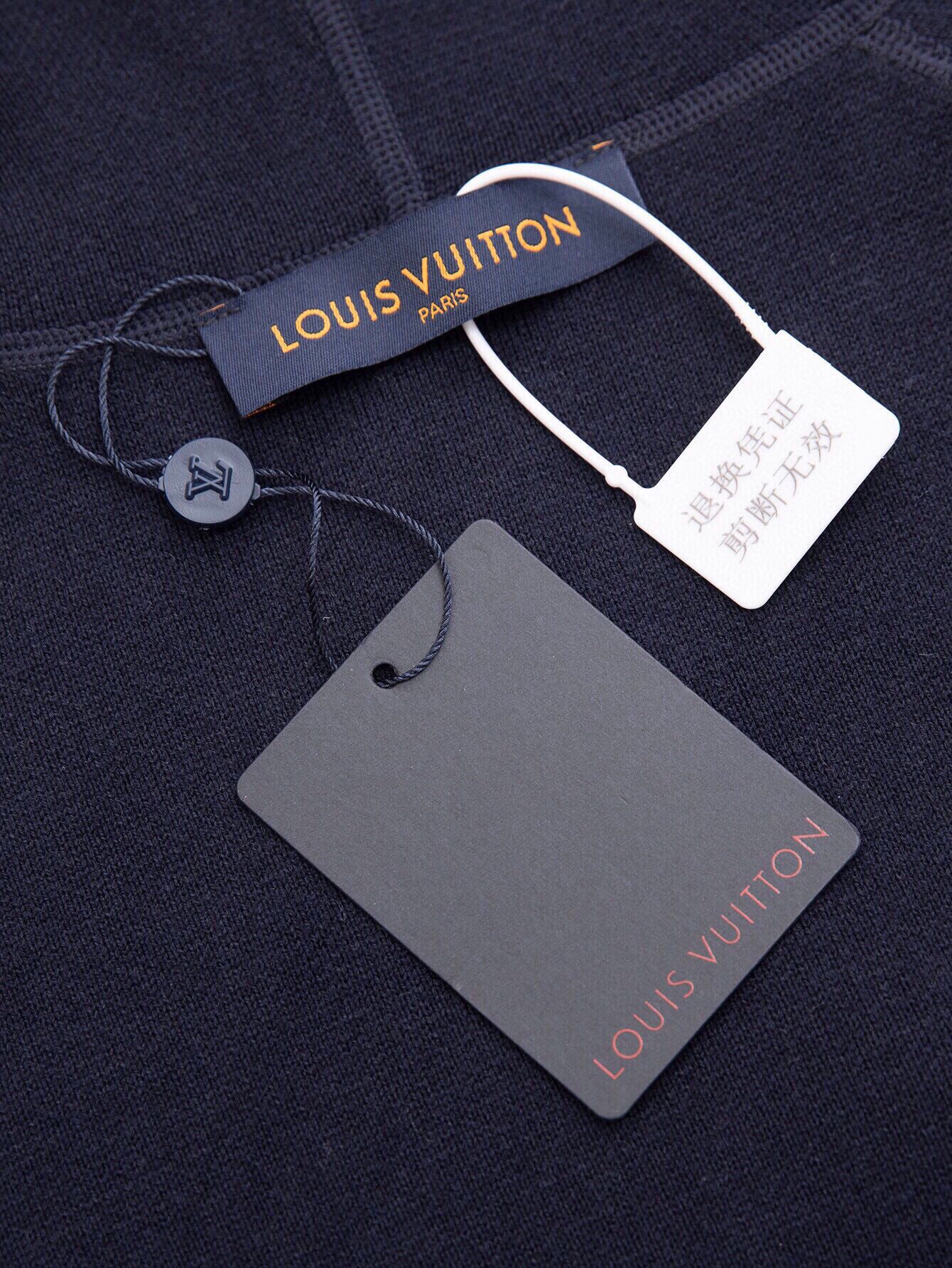 Louis Vuitton CJCR ZP Version Wool Jacket in Bo Blue, Sizes SM, L, XL. - 图片 6