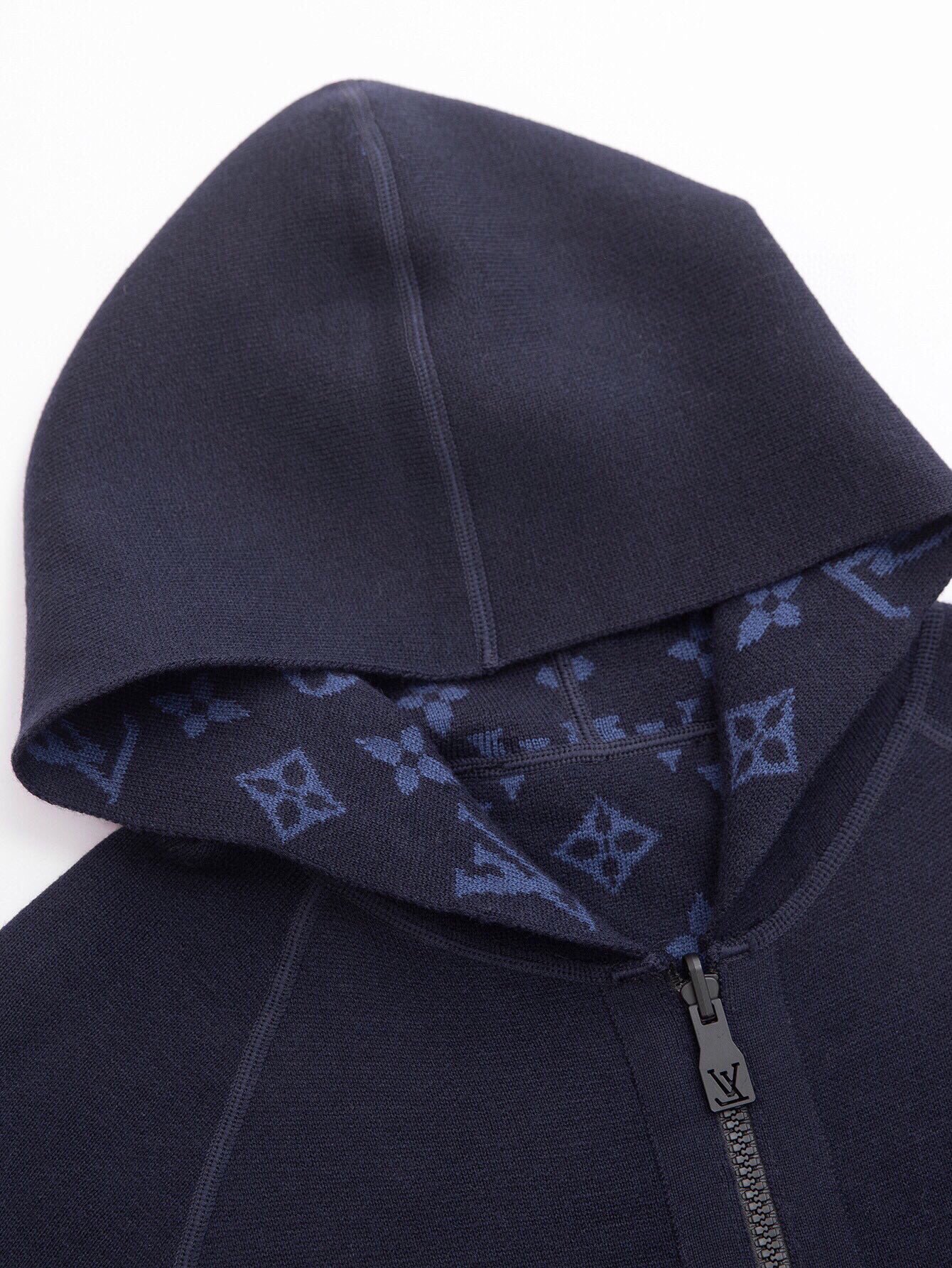 Louis Vuitton CJCR ZP Version Wool Jacket in Bo Blue, Sizes SM, L, XL. - 图片 5