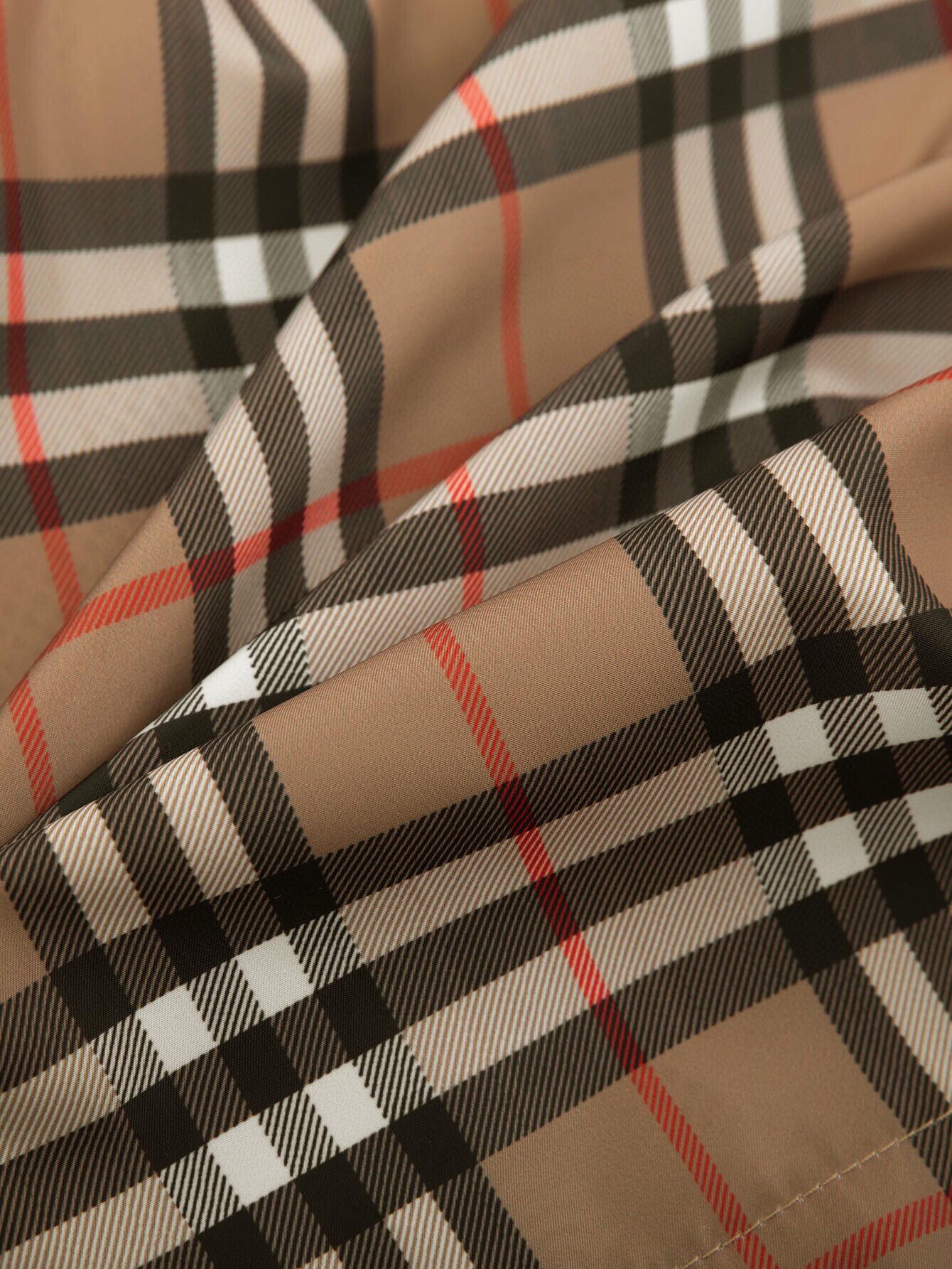 Burberry BUR巴宝莉 款 格纹对位沙滩裤短裤