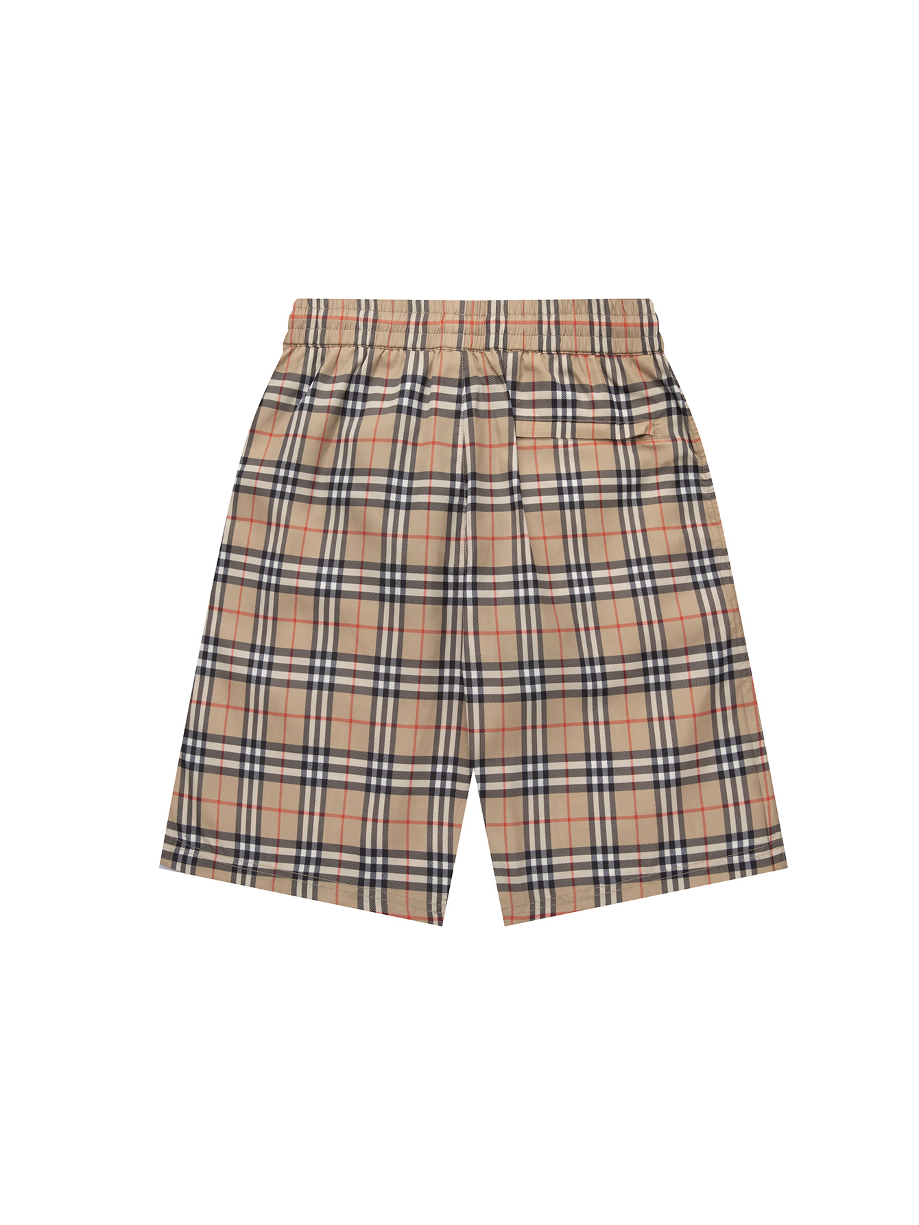Burberry BUR巴宝莉 抽绳款 格纹对位沙滩裤短裤