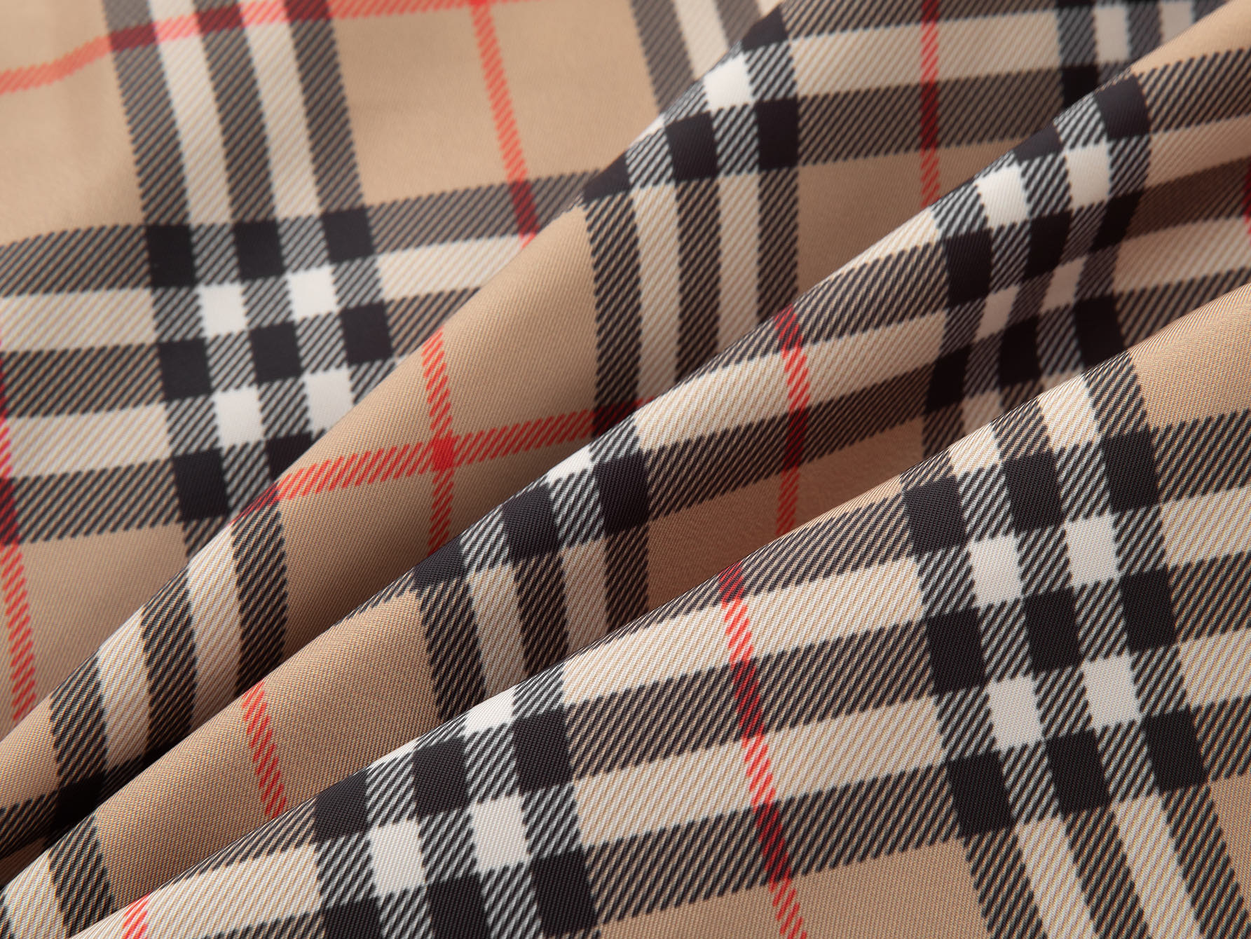 Burberry BUR巴宝莉 抽绳款 格纹对位沙滩裤短裤