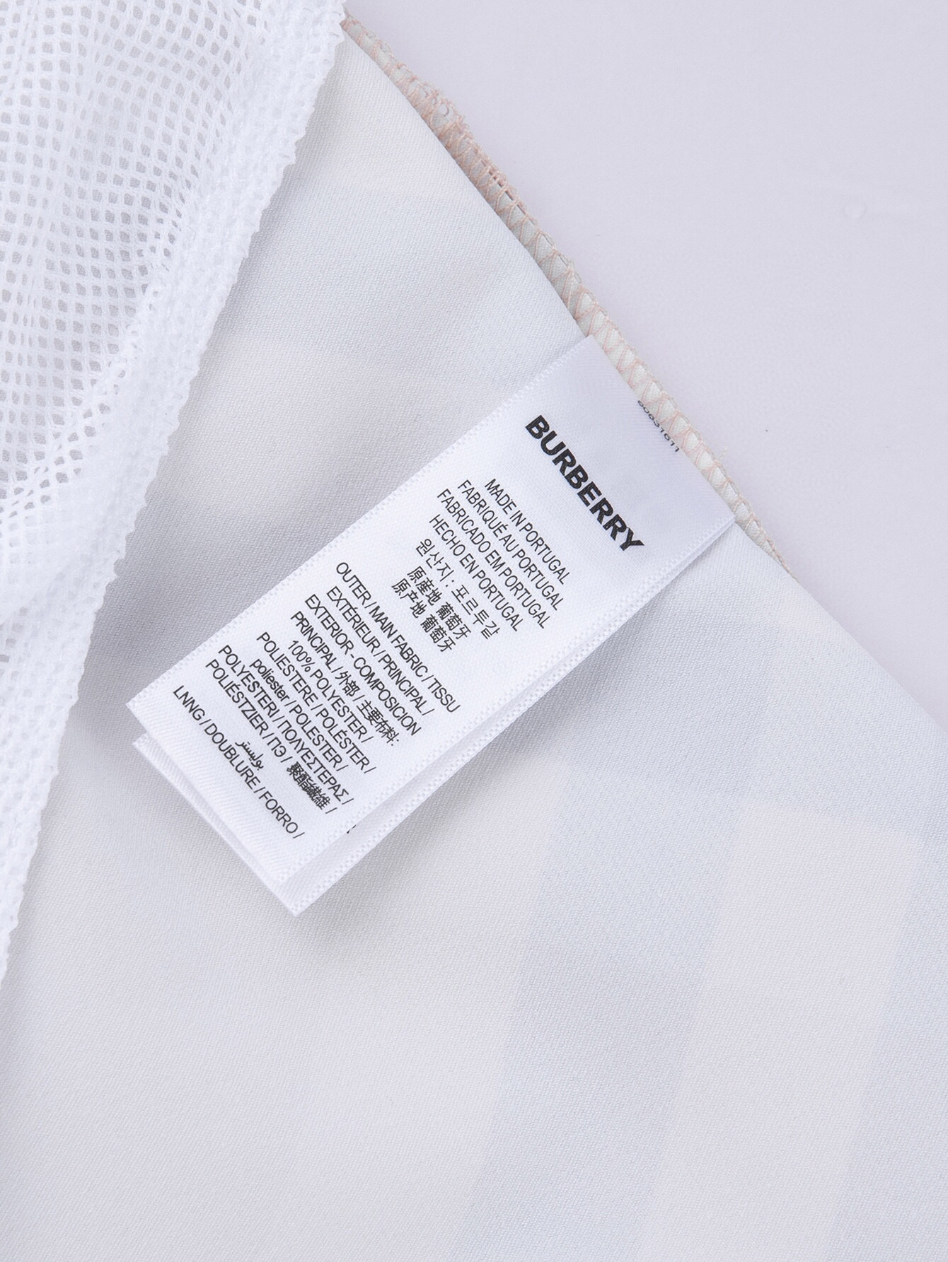 Burberry BUR巴宝莉最新款 上新 斜纹对位沙滩裤短裤