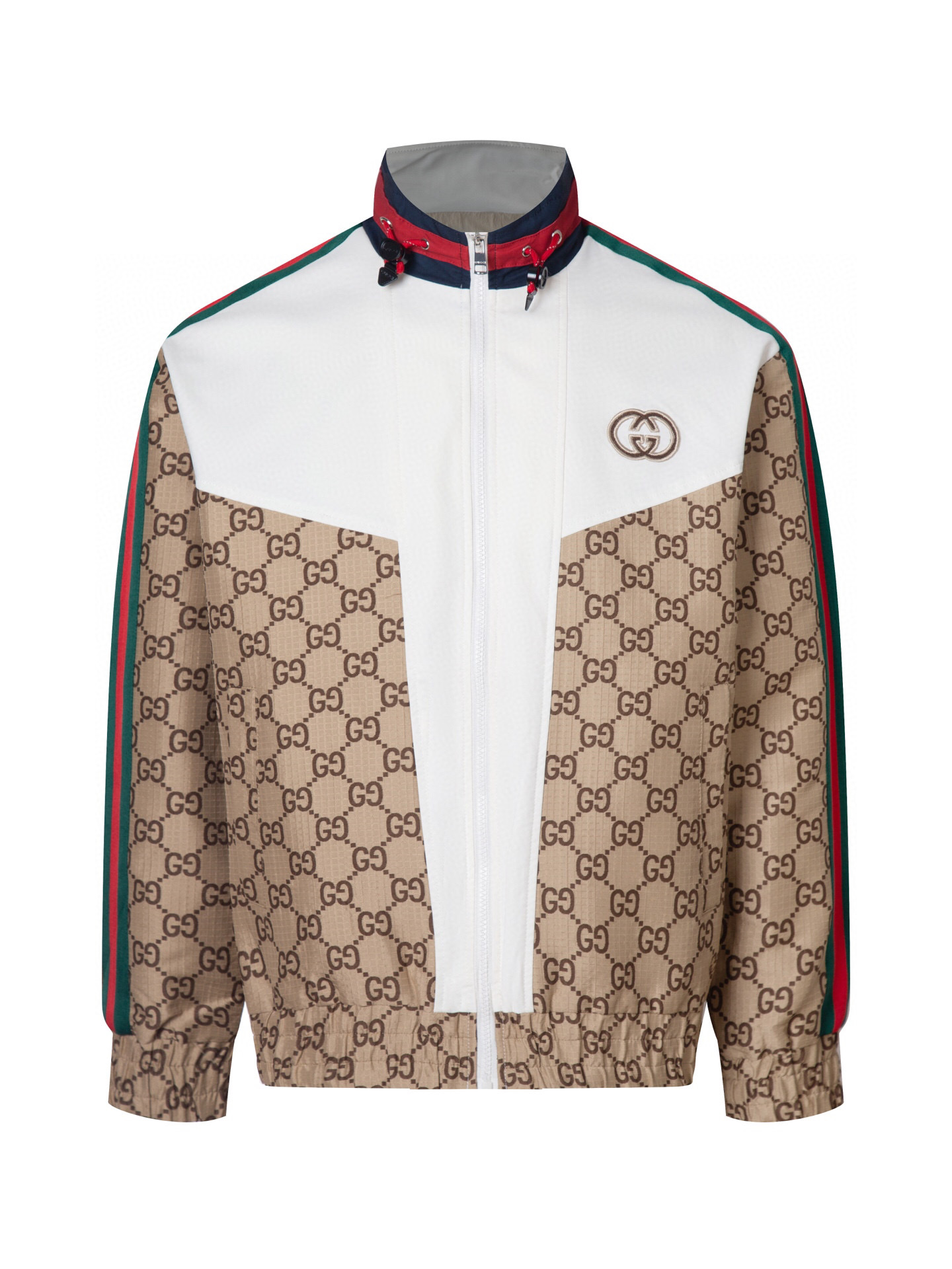 (Solo calidad, con chip NFC antifalsificación 🔥 Versión ZP) - Nuevo de la web oficial de Gucci, chaqueta con cuello al…