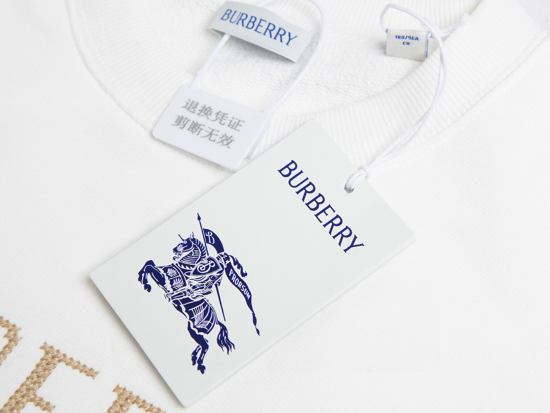 Burberry Bur巴宝莉25 上新 战马刺绣圆领卫衣男女款