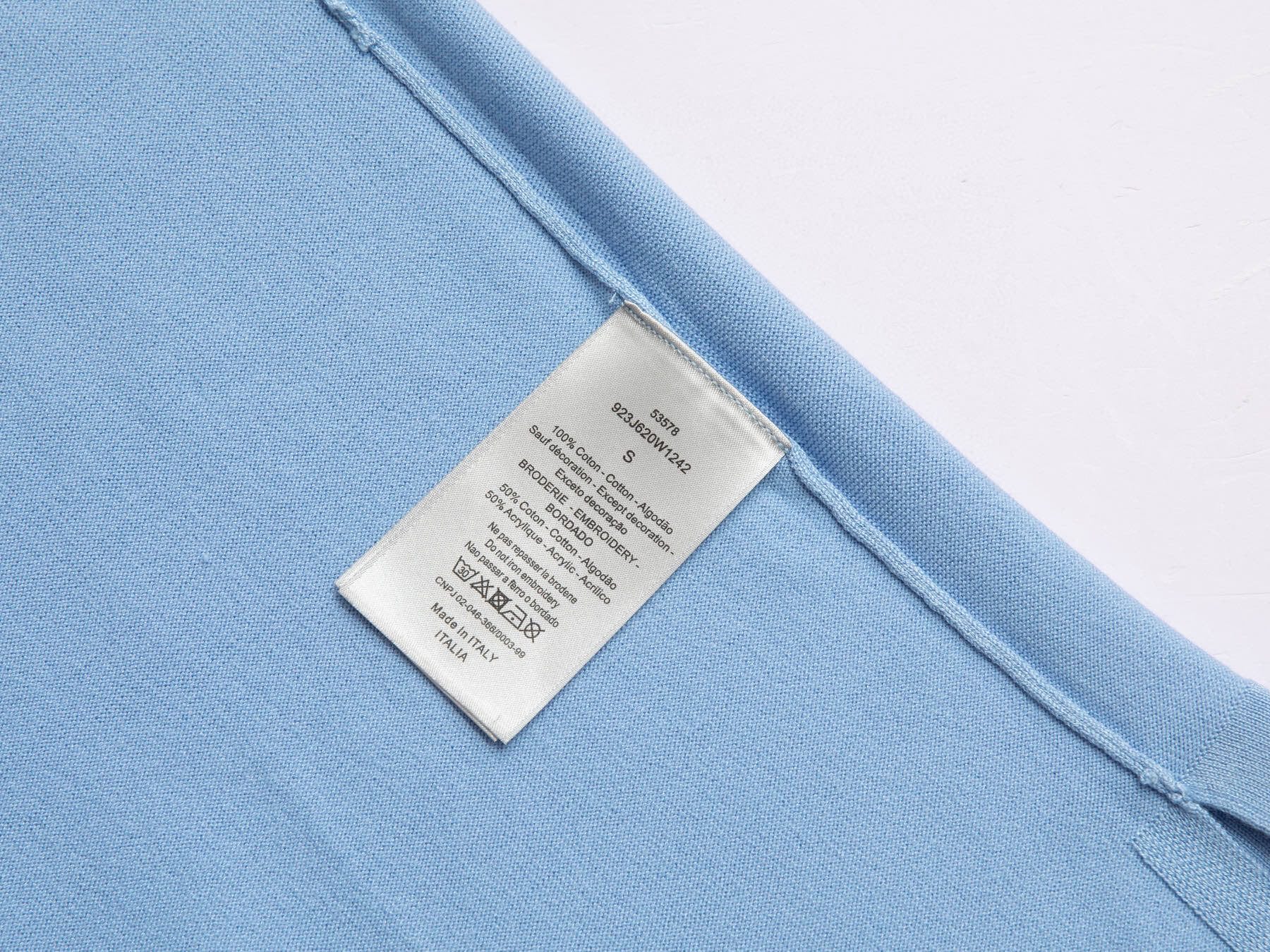 Dior Dior迪奥官网 款 字母提花圆领羊绒针织短袖