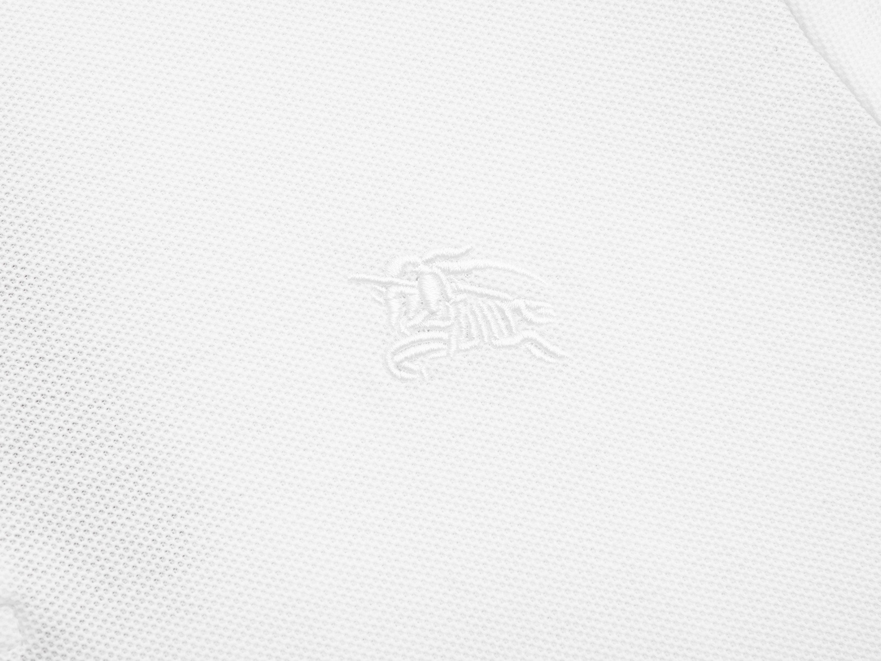 Burberry BUR巴宝莉 官网款 格子纽扣战马立体刺绣翻领POLO衫