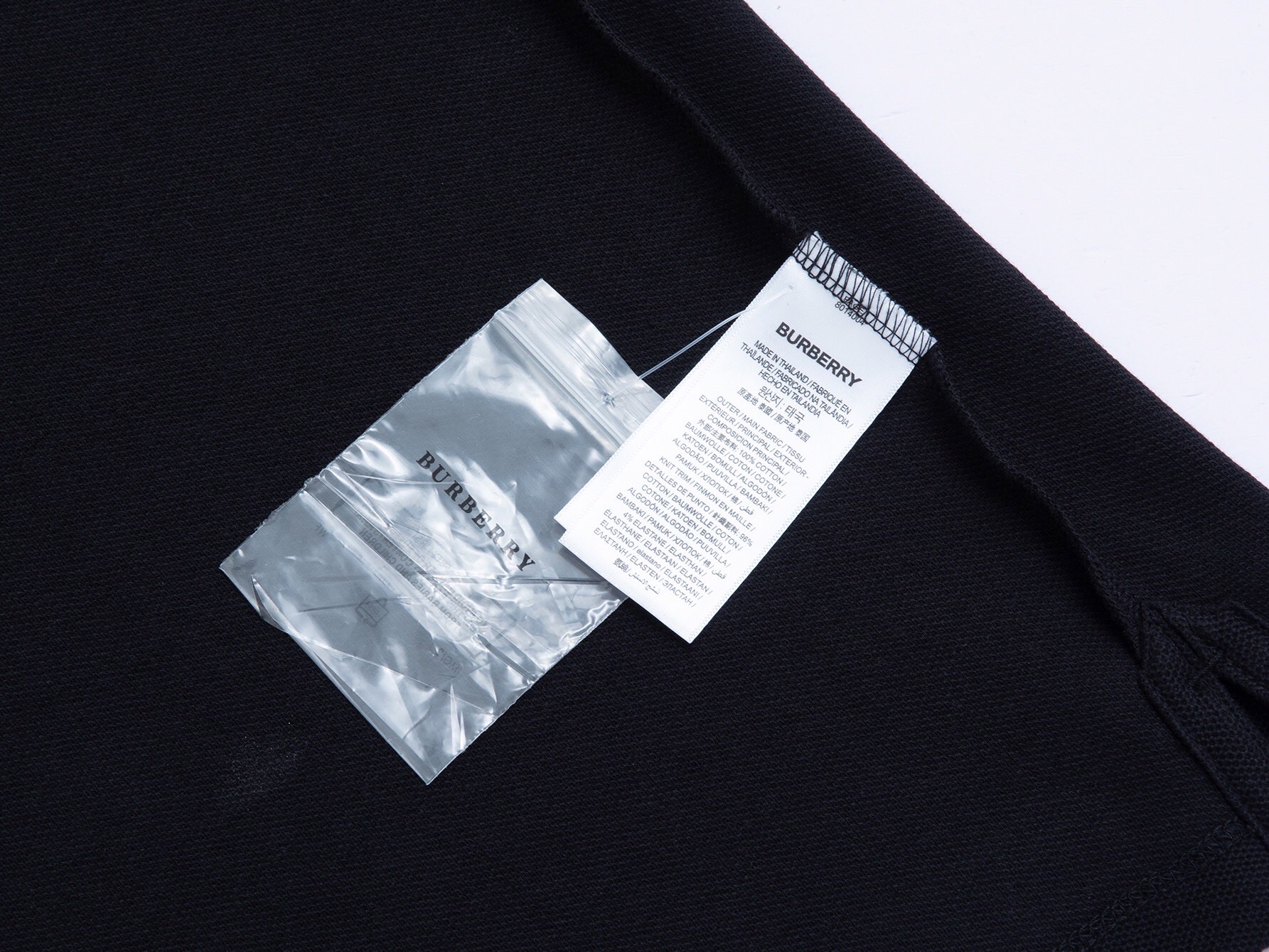 Burberry BUR巴宝莉 官网款 格子纽扣战马立体刺绣翻领POLO衫