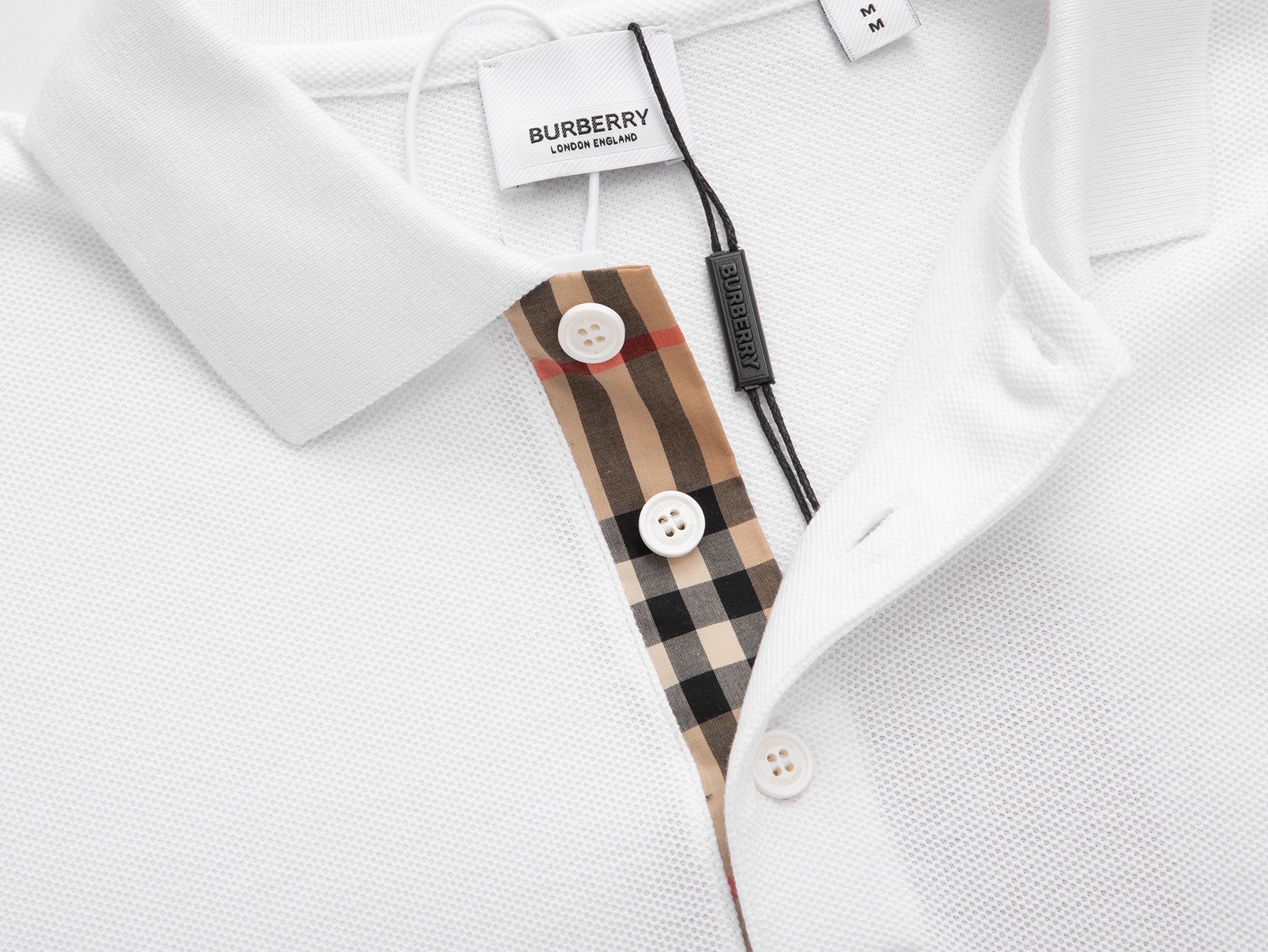 Burberry BUR巴宝莉 官网款 TB款立体刺绣翻领POLO衫