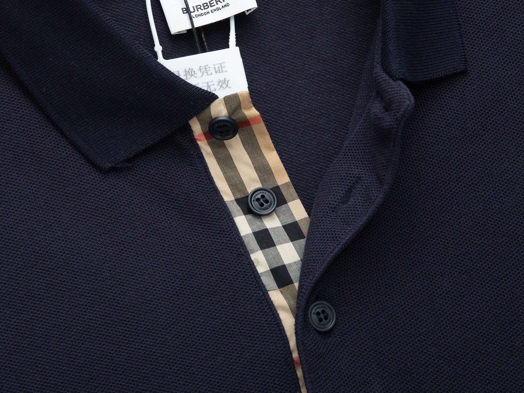 Burberry BUR巴宝莉 官网款 TB款立体刺绣翻领POLO衫