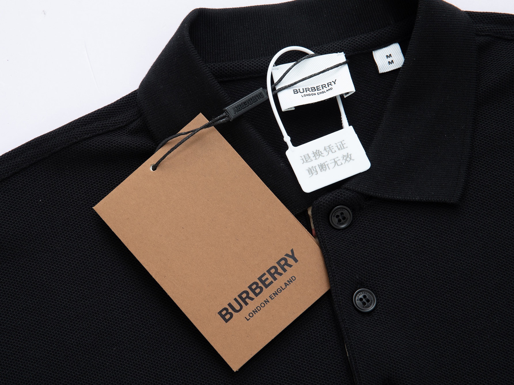 Burberry BUR巴宝莉 官网款 TB款立体刺绣翻领POLO衫
