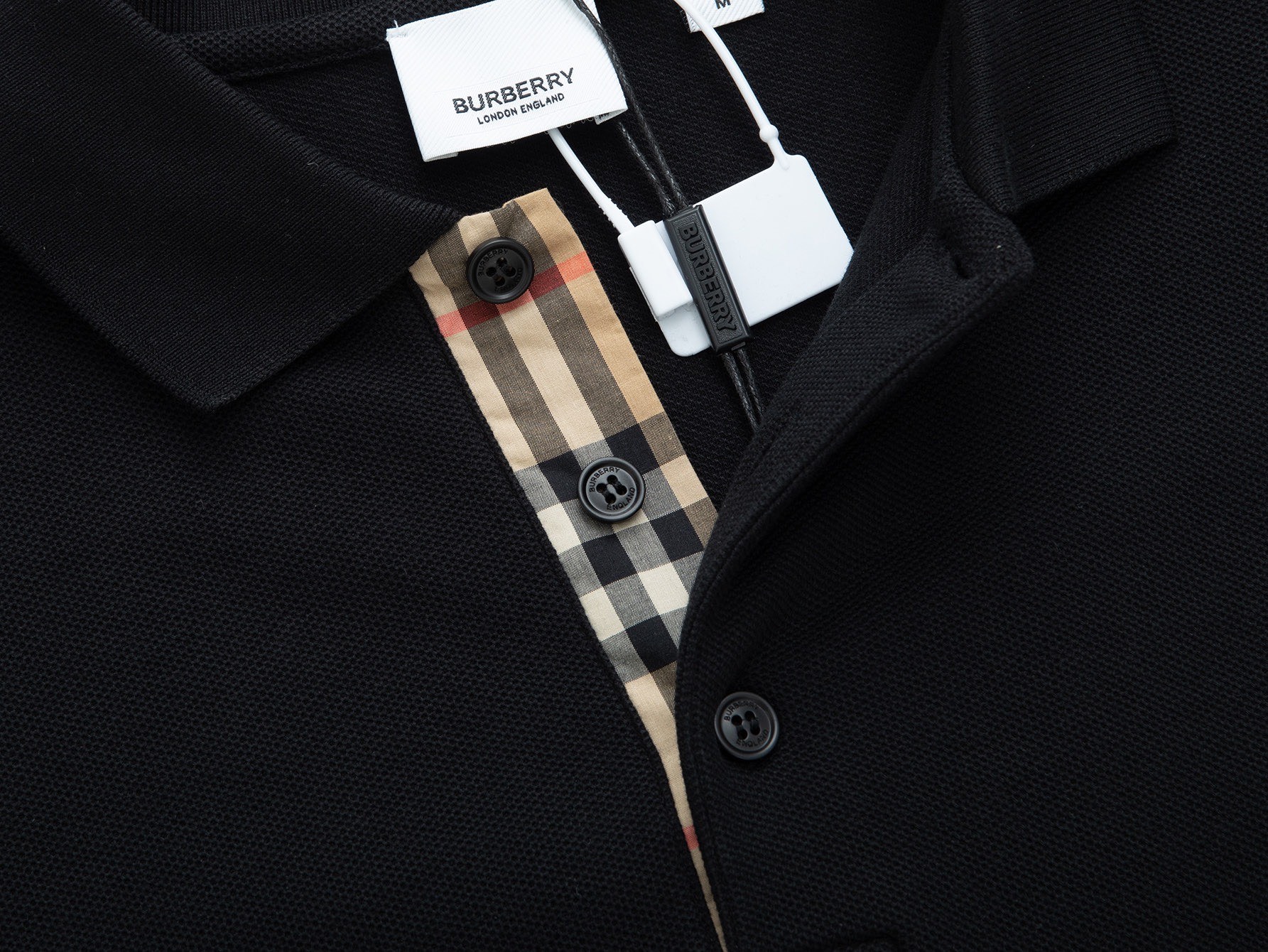 Burberry BUR巴宝莉 官网款 TB款立体刺绣翻领POLO衫