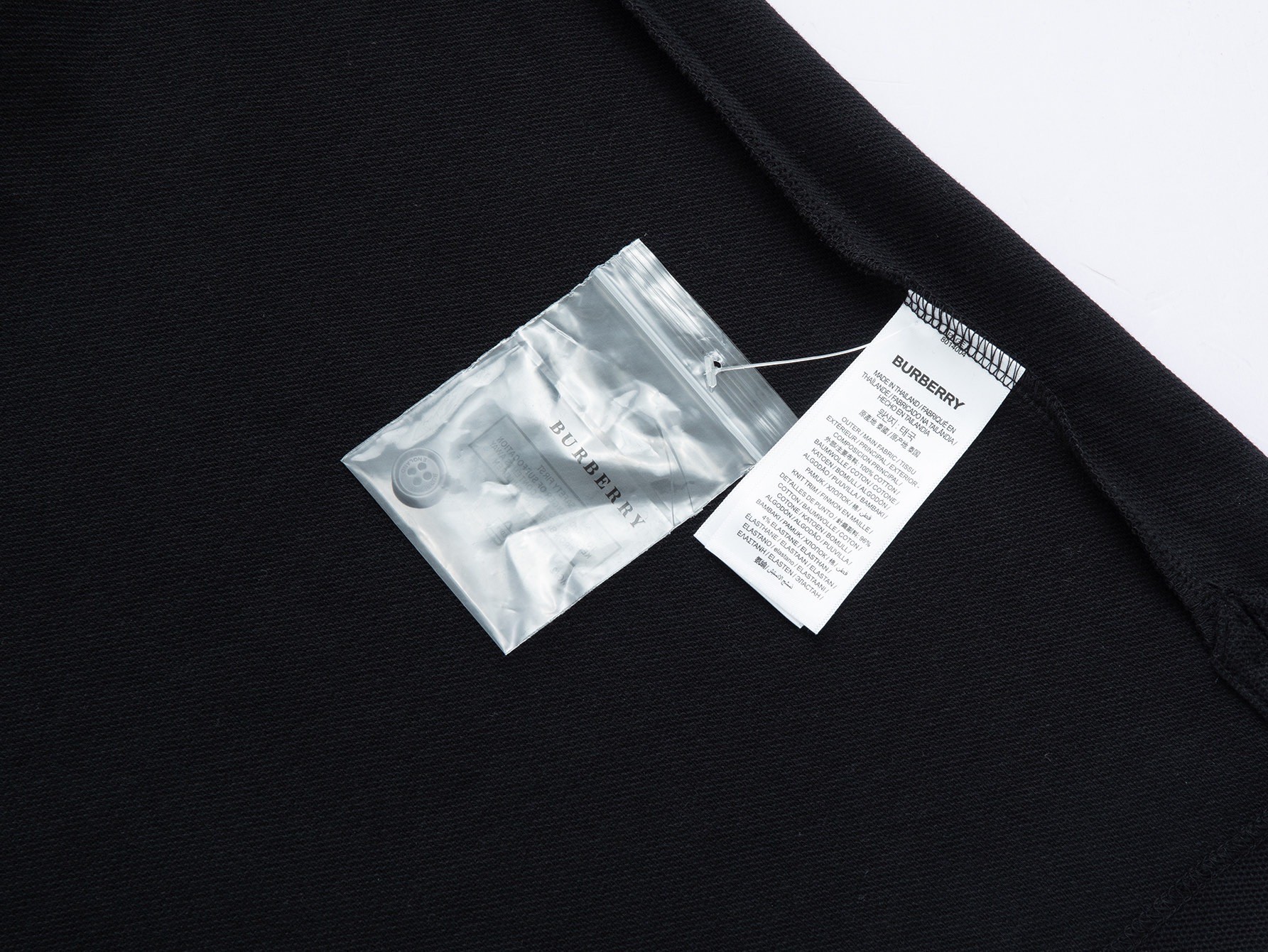 Burberry BUR巴宝莉 官网款 TB款立体刺绣翻领POLO衫