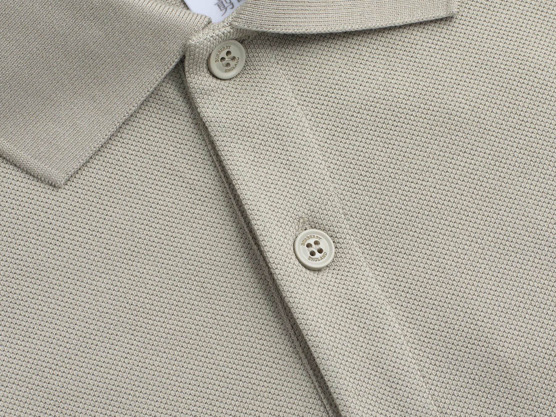 Burberry BUR巴宝莉 官网款 战马立体刺绣翻领POLO衫